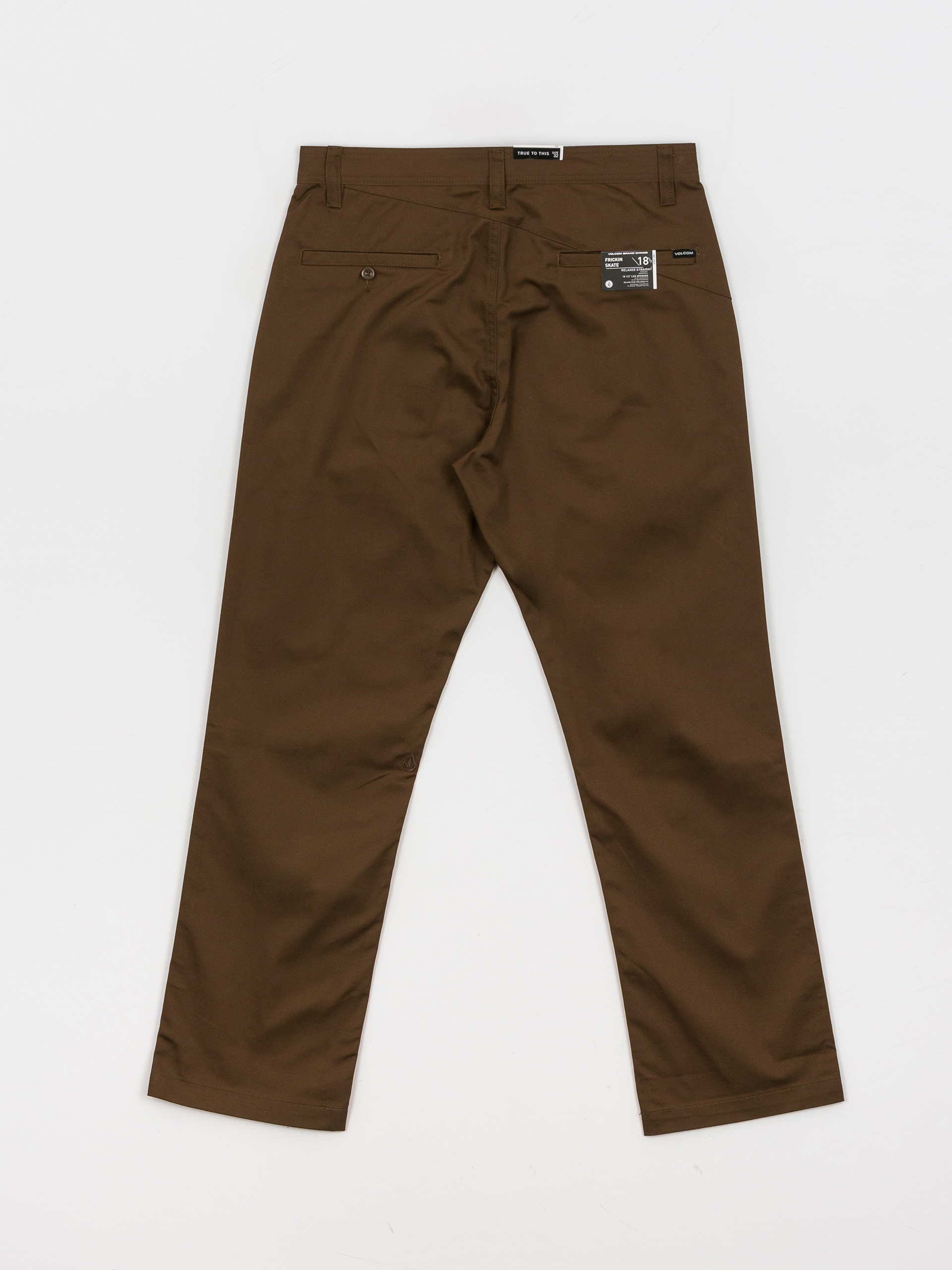 Spodnie Volcom Frickin Skate Chino (dark earth)