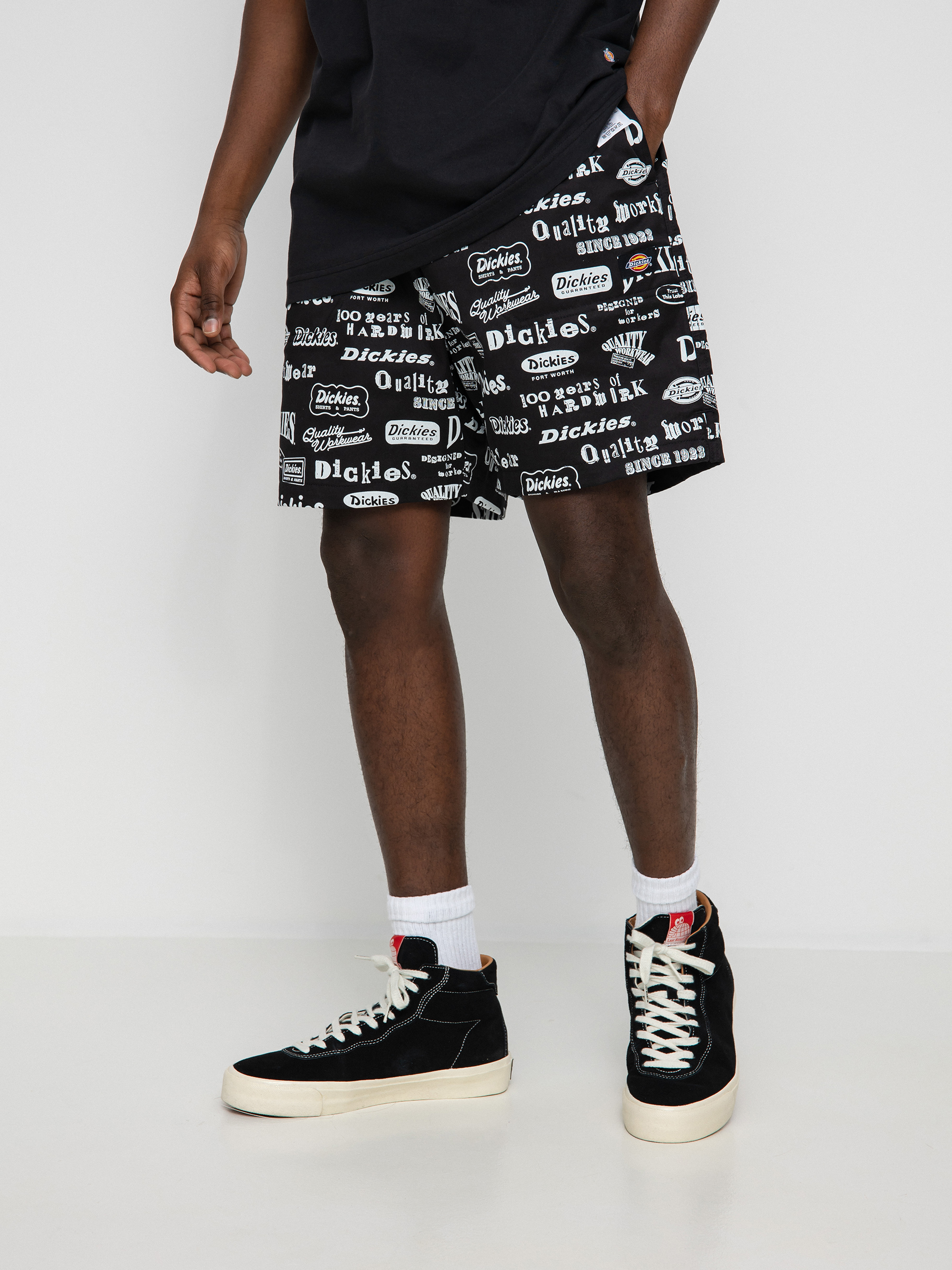 Szorty Dickies 100 Aop (black)