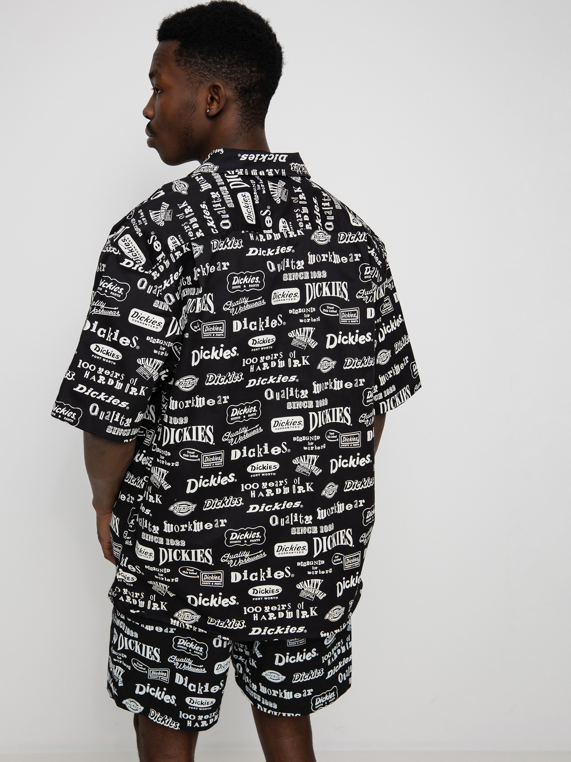 Koszula Dickies 100 Aop (black)