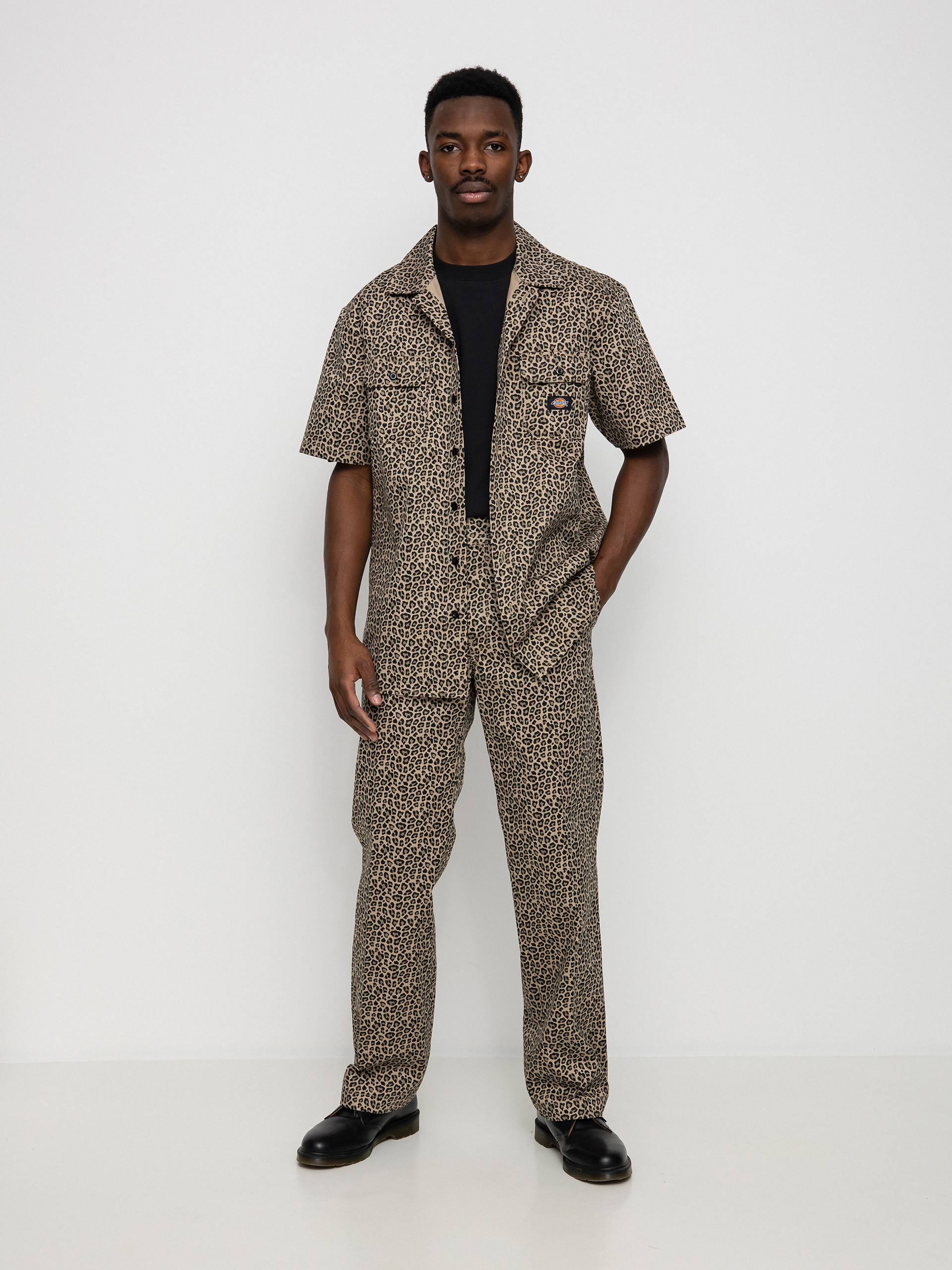 Spodnie Dickies Silver Firs (leopard print)