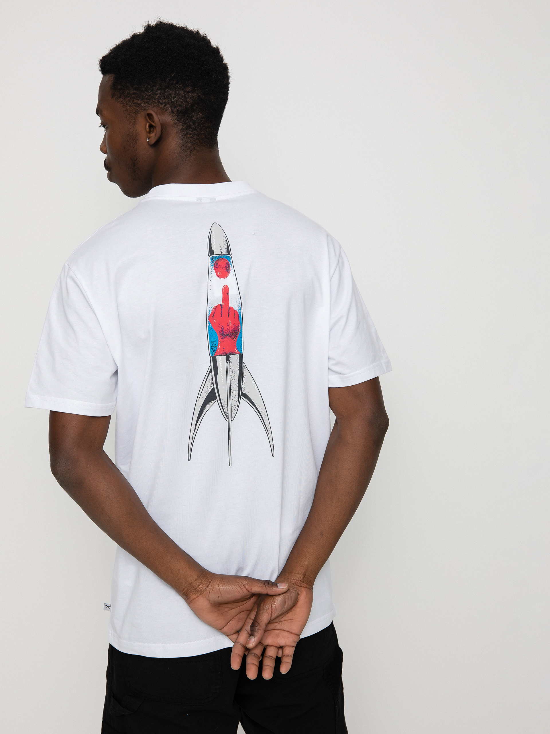 T-shirt Iriedaily Rocketlamp (white)