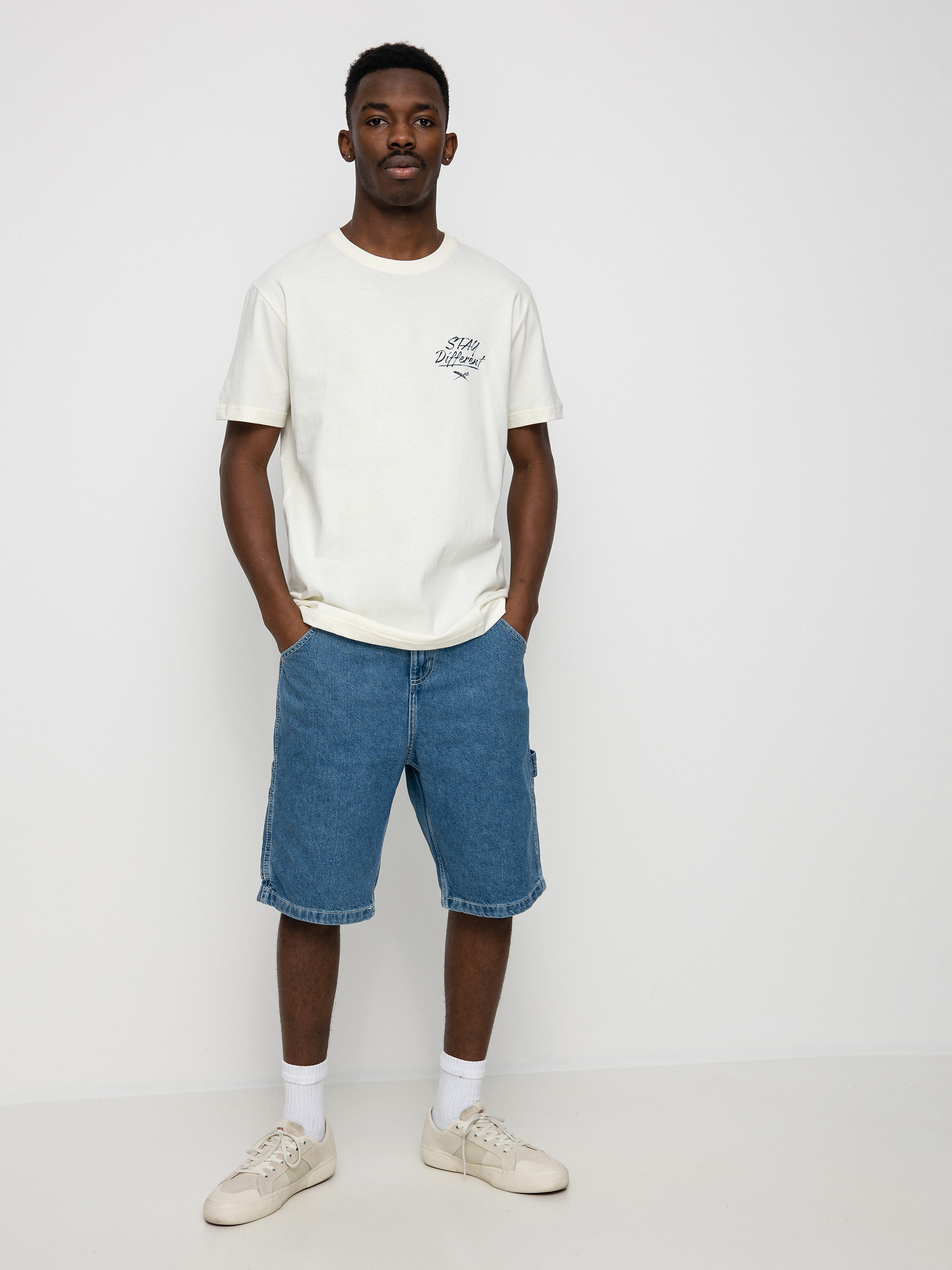 T-shirt Iriedaily Wtfucktus (offwhite)