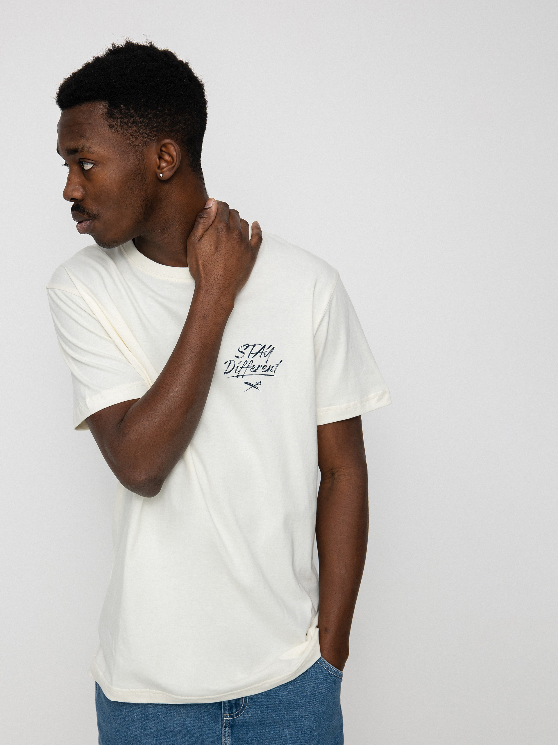 T-shirt Iriedaily Wtfucktus (offwhite)