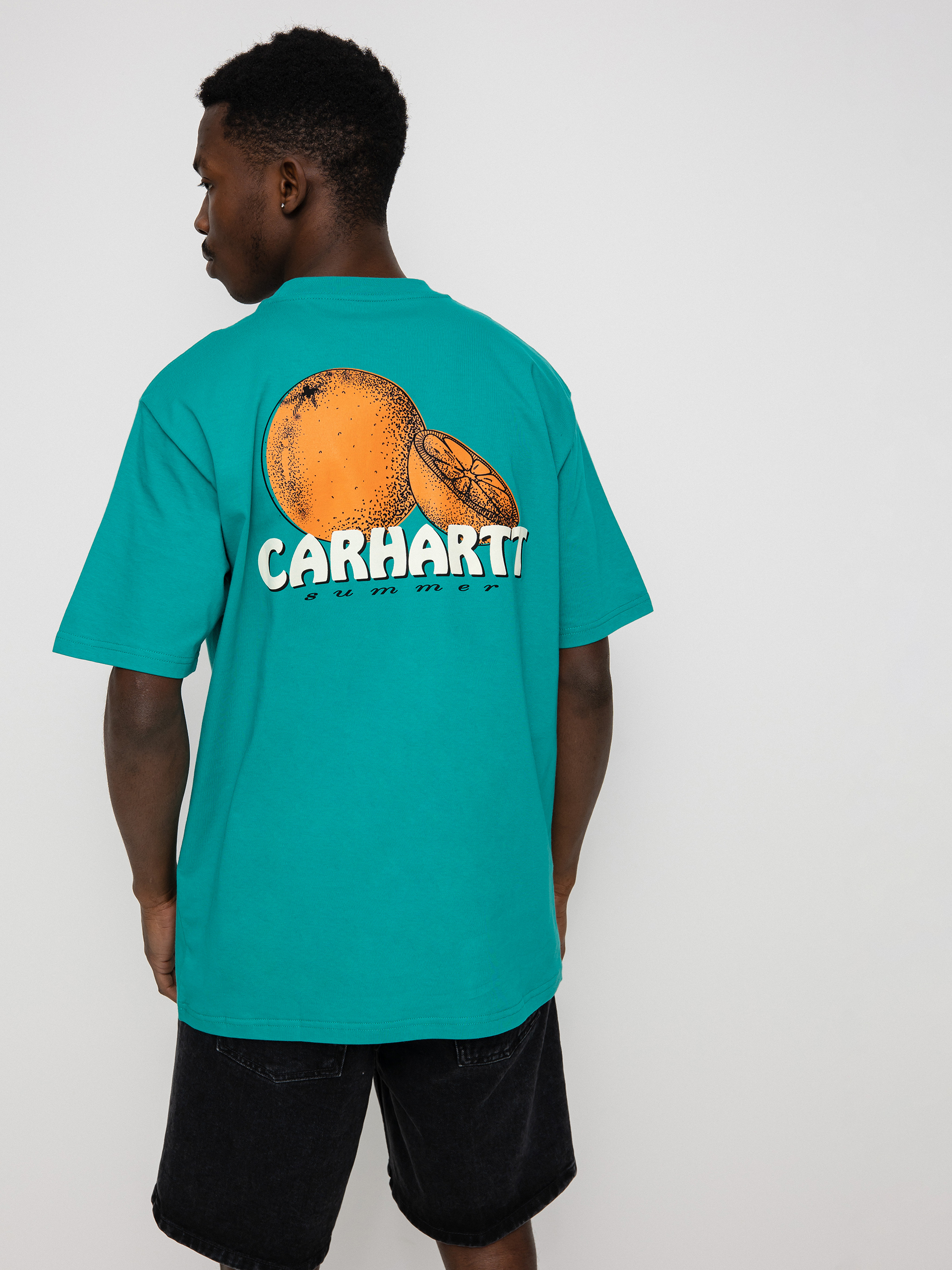 T-shirt Carhartt WIP Juice (caribbean)