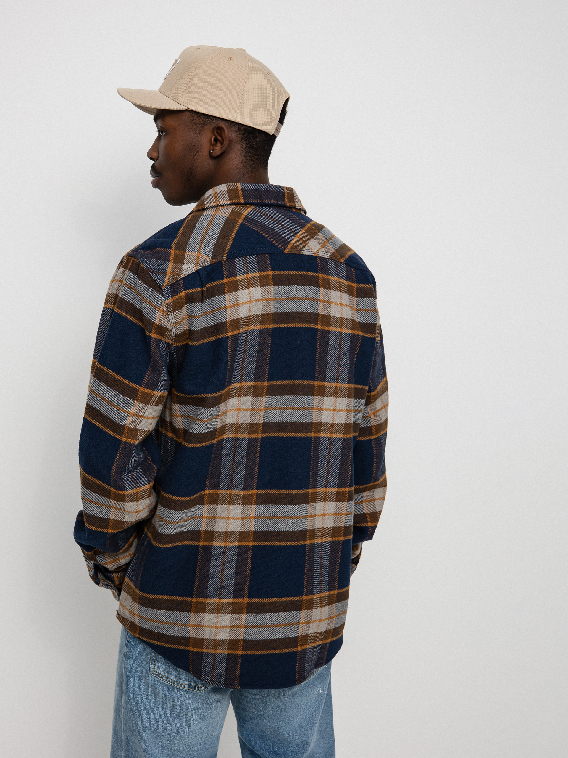 Koszula Brixton Bowery Flannel Ls (joe blue)