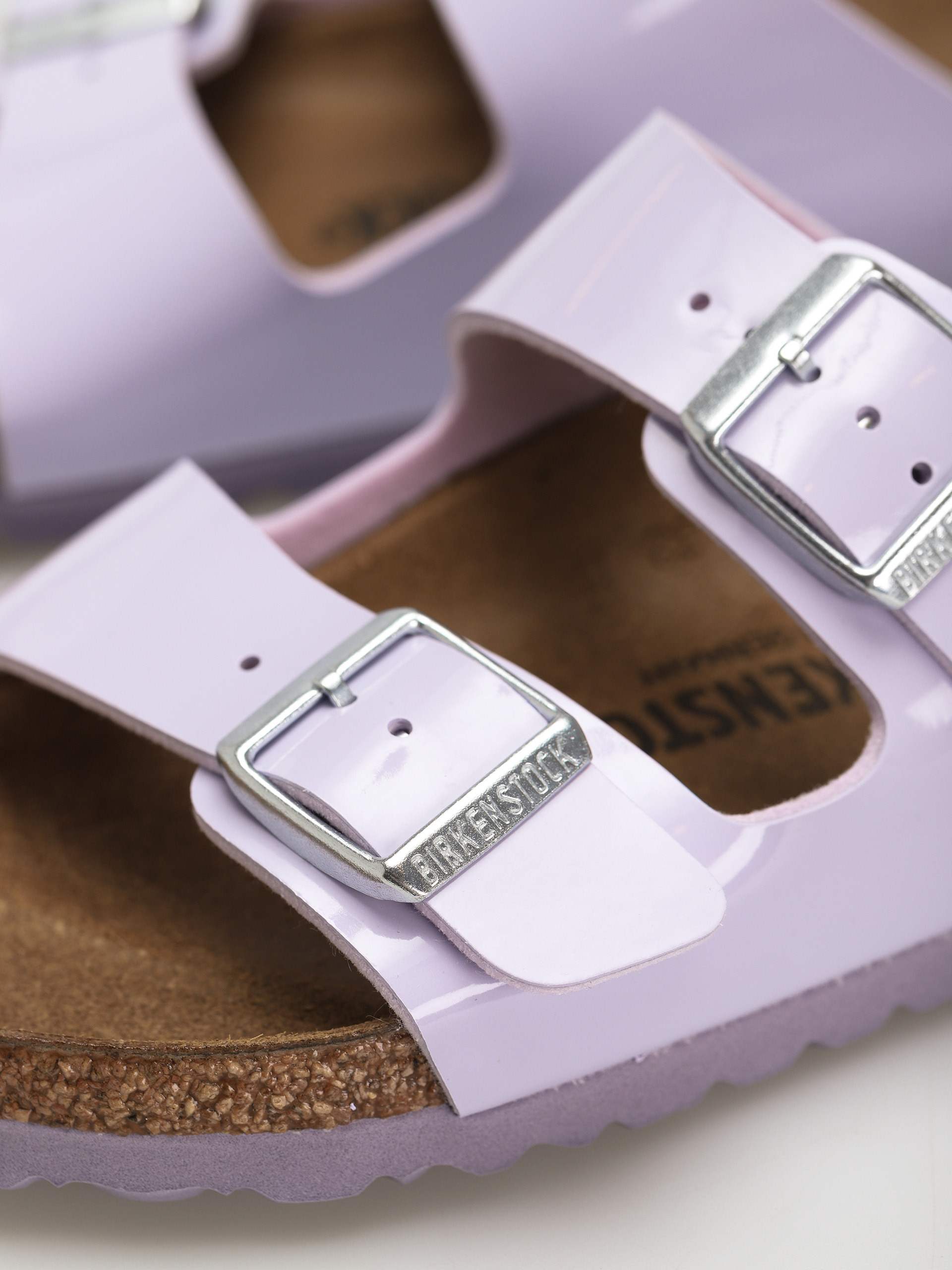 Klapki Birkenstock Arizona Narrow Wmn (purple fog patent)