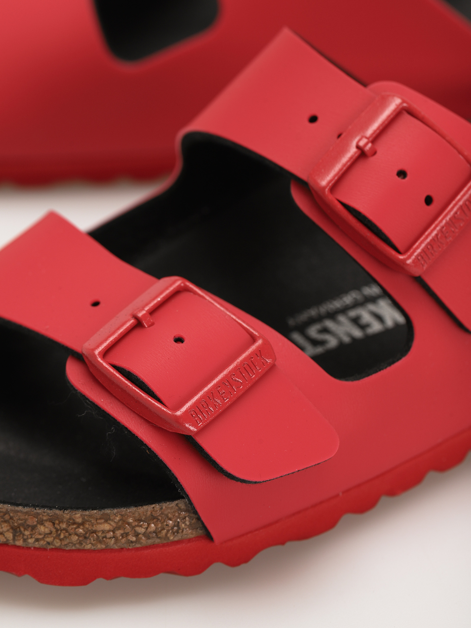 Klapki Birkenstock Arizona Narrow (active red reinterpreted)
