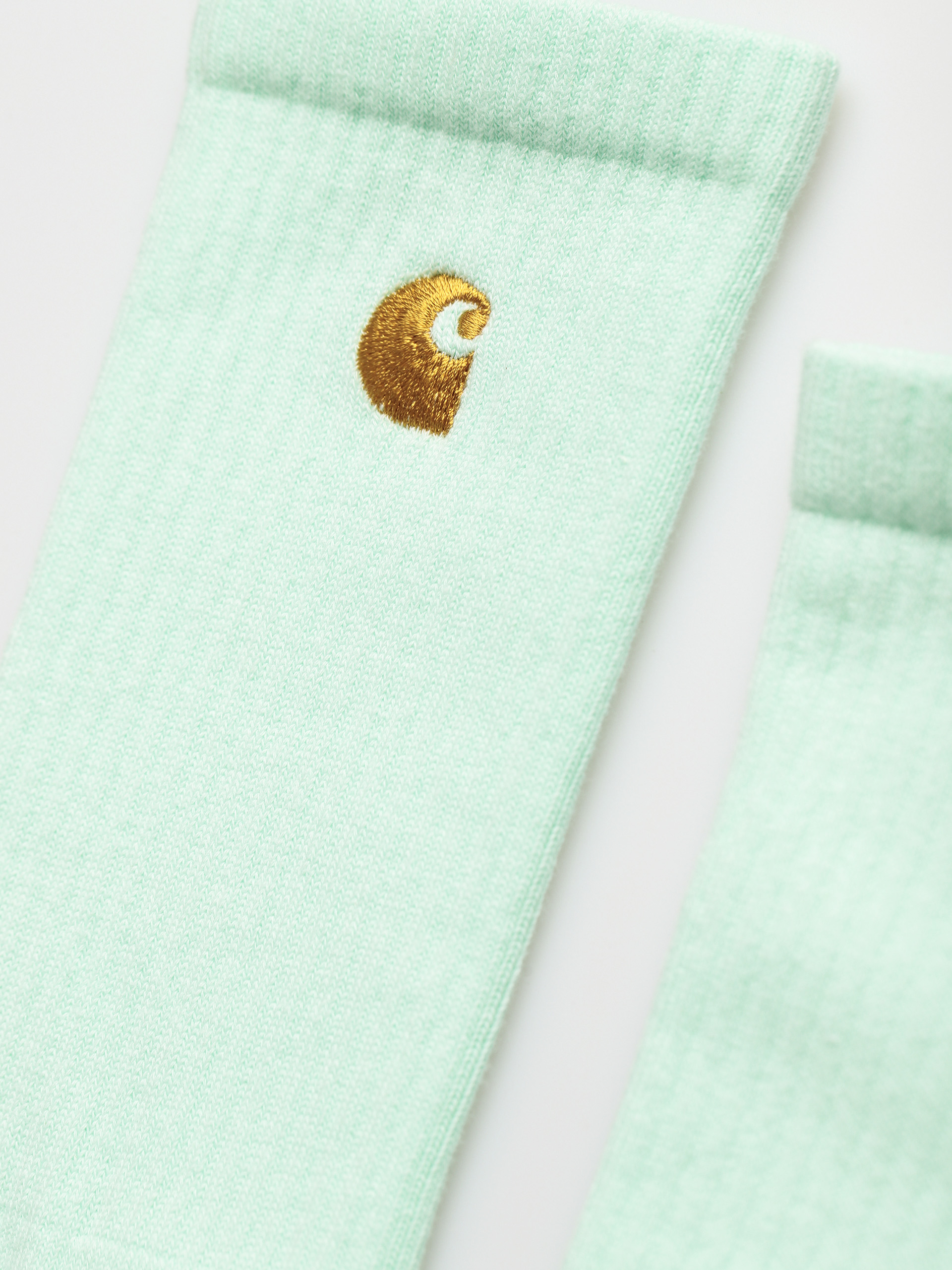 Skarpetki Carhartt WIP Chase (pale spearmint/gold)