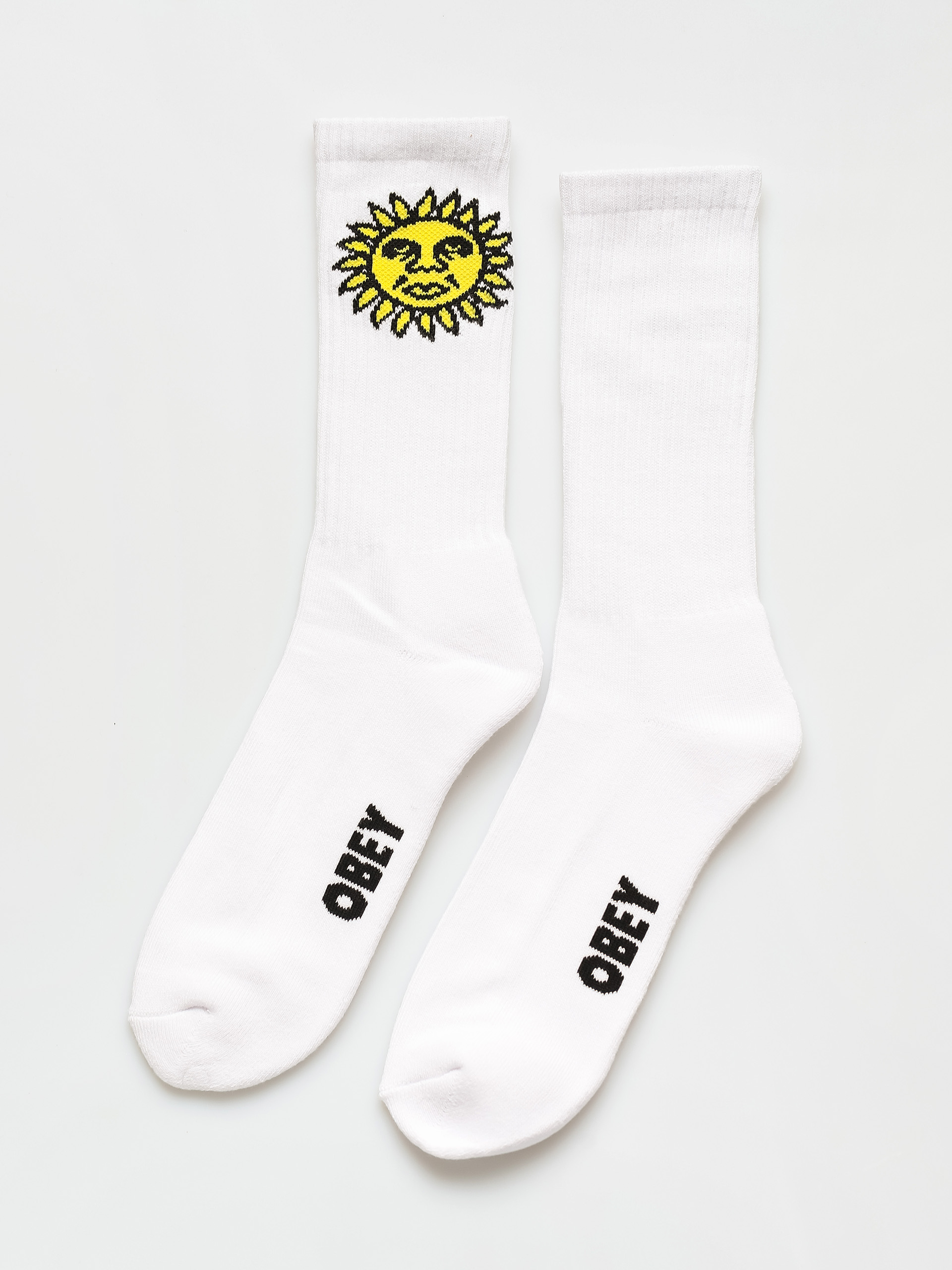 Skarpetki OBEY Sunshine (white)