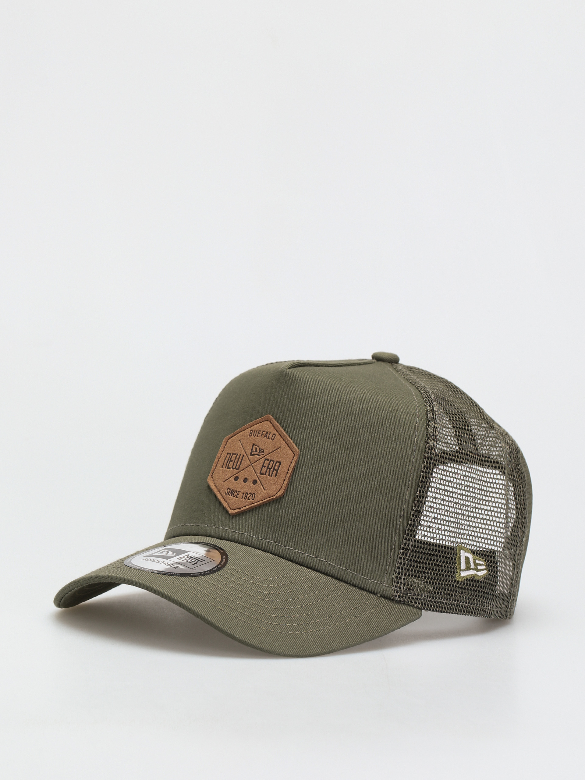 Czapka z daszkiem New Era Heritage Patch 9Forty Trucker (green)