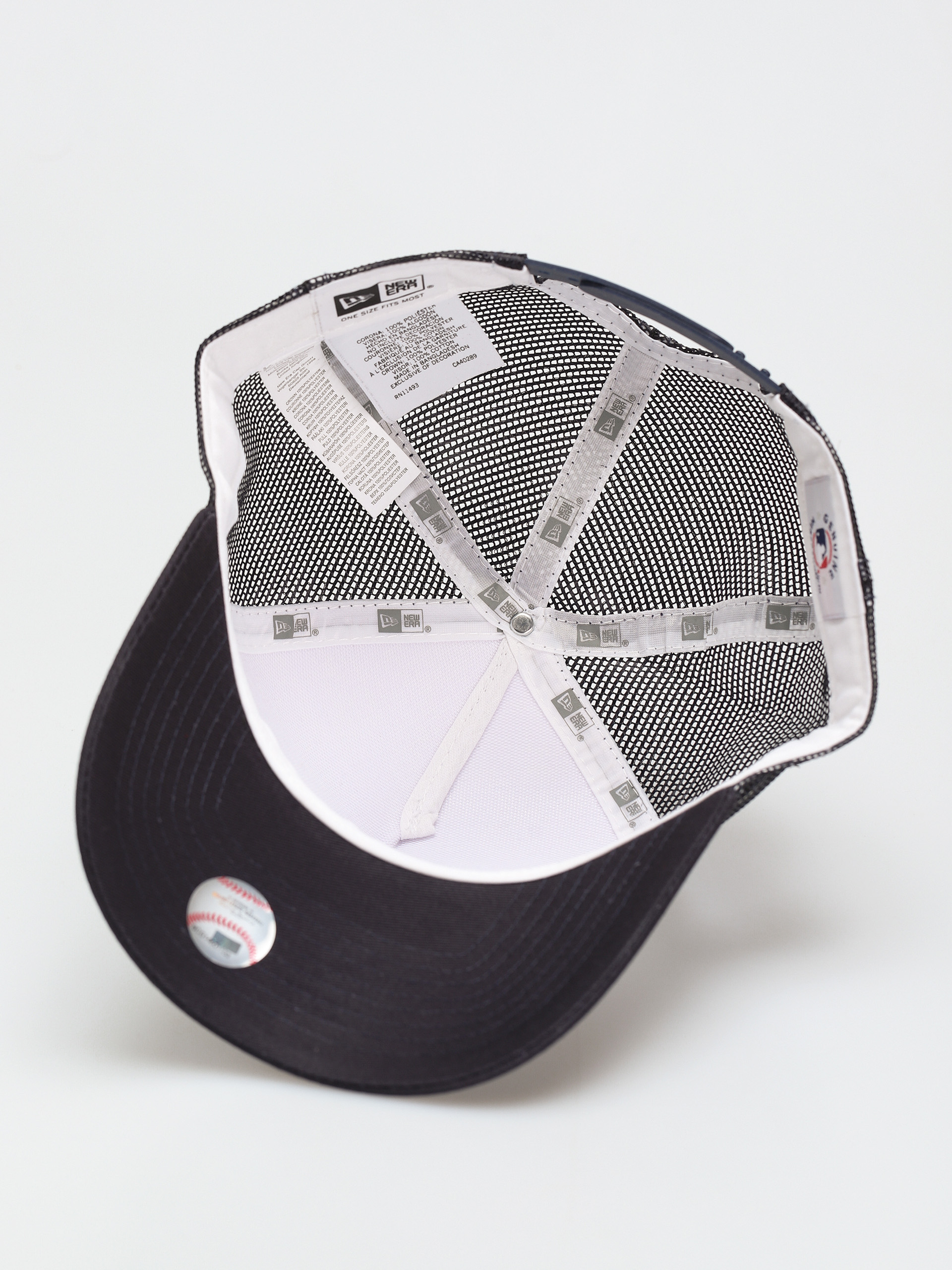 Czapka z daszkiem New Era Team Block Trucker New York Yankees (black/white)