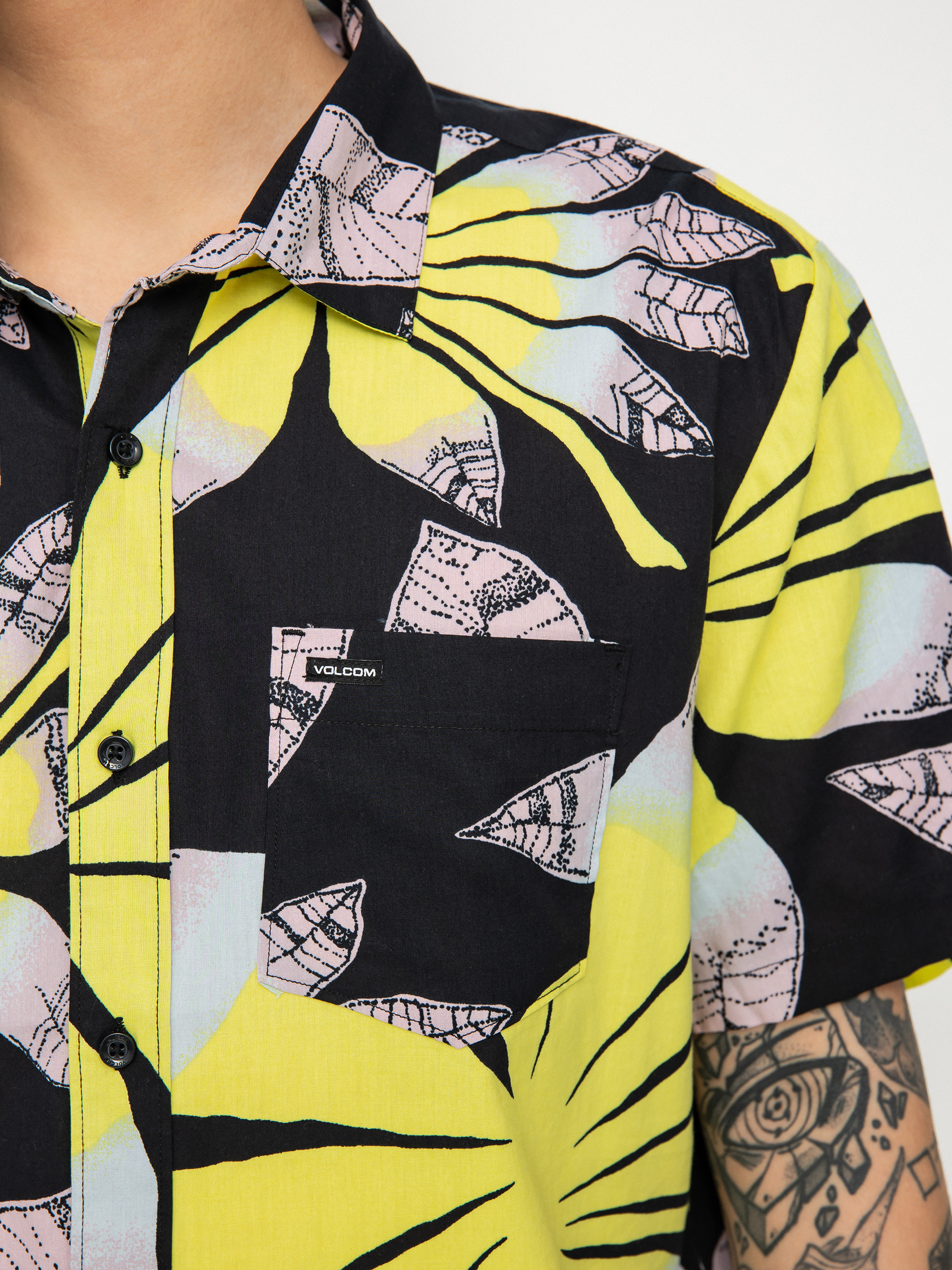Koszula Volcom Bloomin (black)