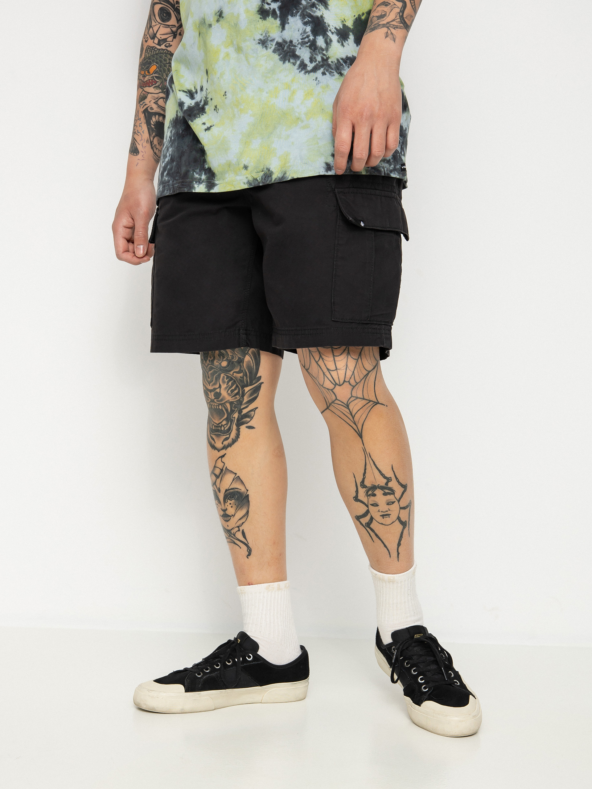 Szorty Volcom March Cargo (black)
