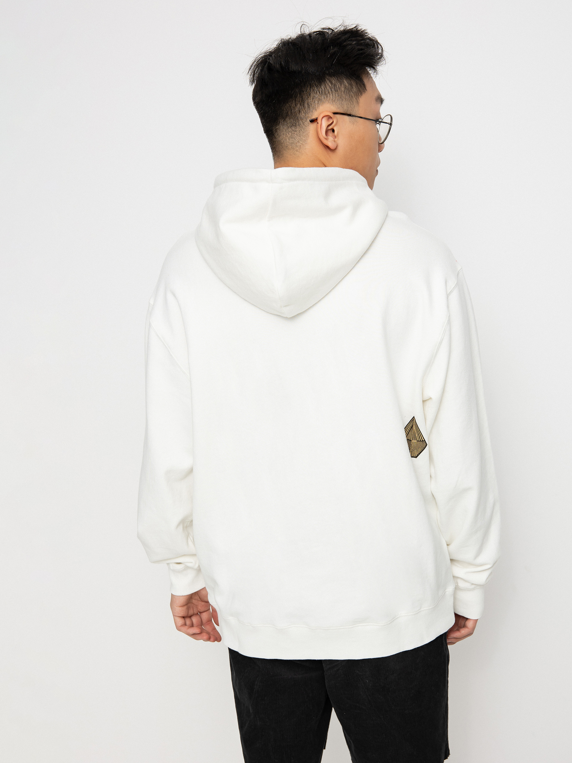 Bluza z kapturem Volcom Thomas Hooper HD (white)