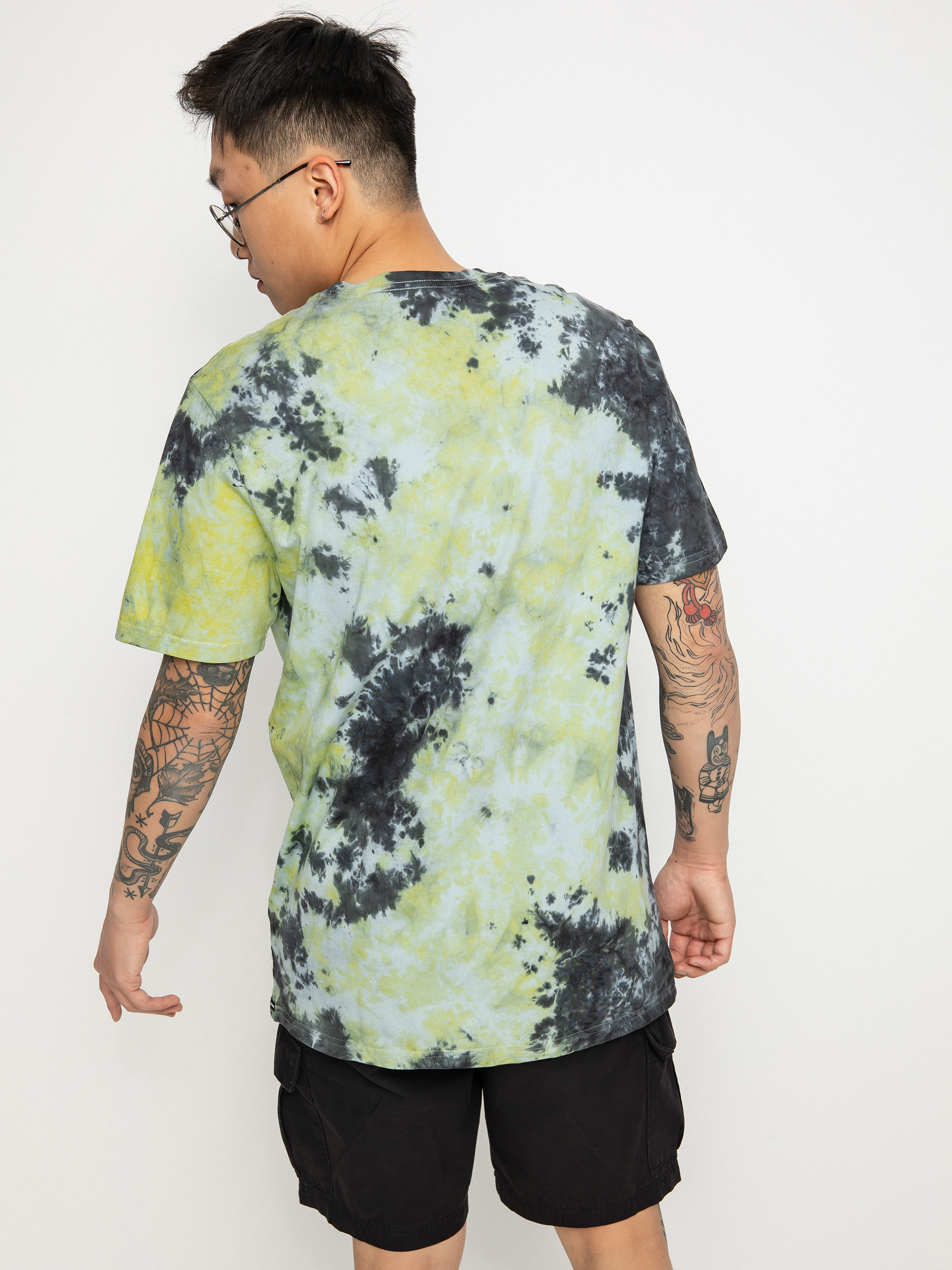 T-shirt Volcom Iconic Dye (lime tie dye)