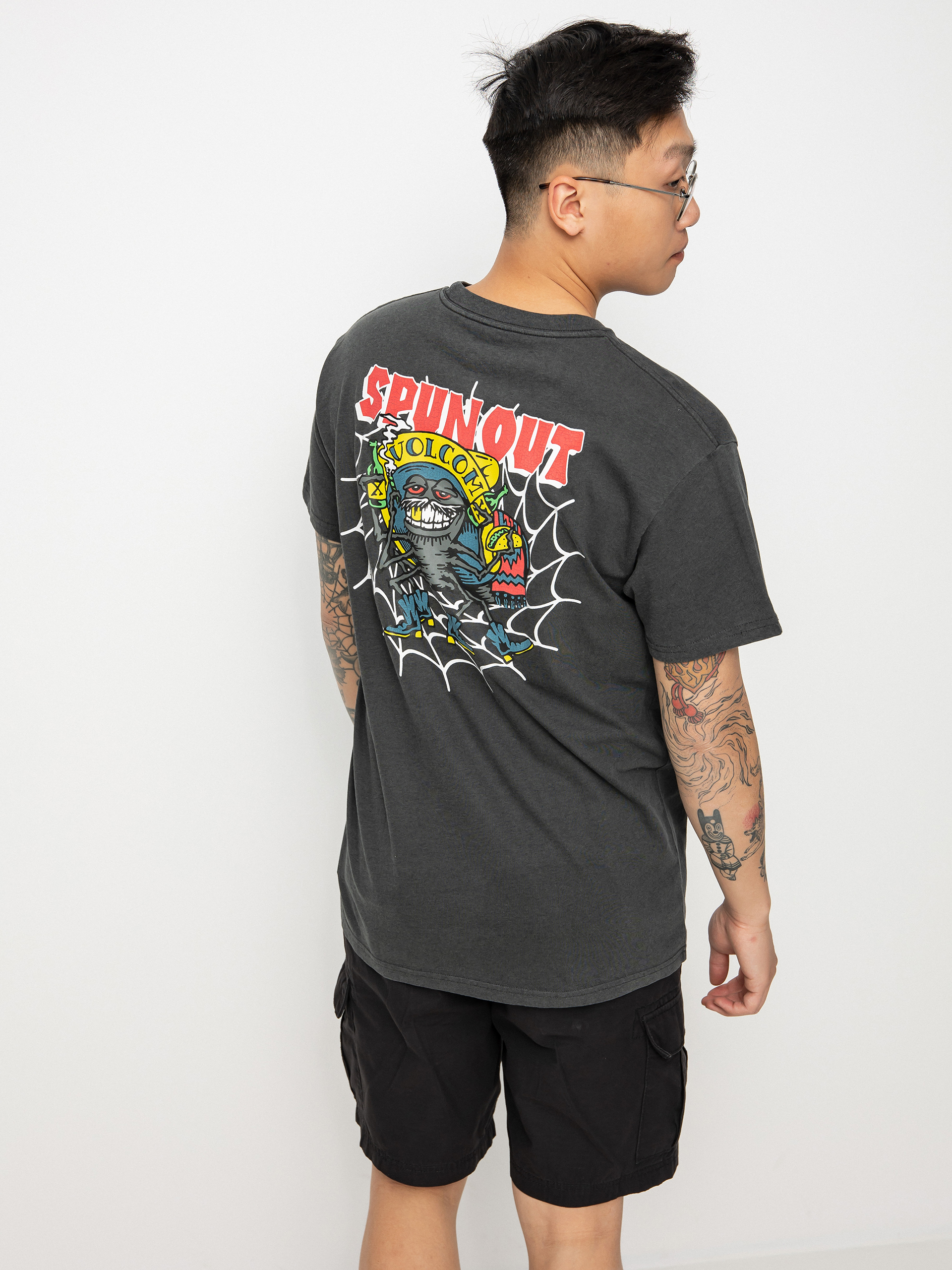T-shirt Volcom Skate Vitals Provoster (black)