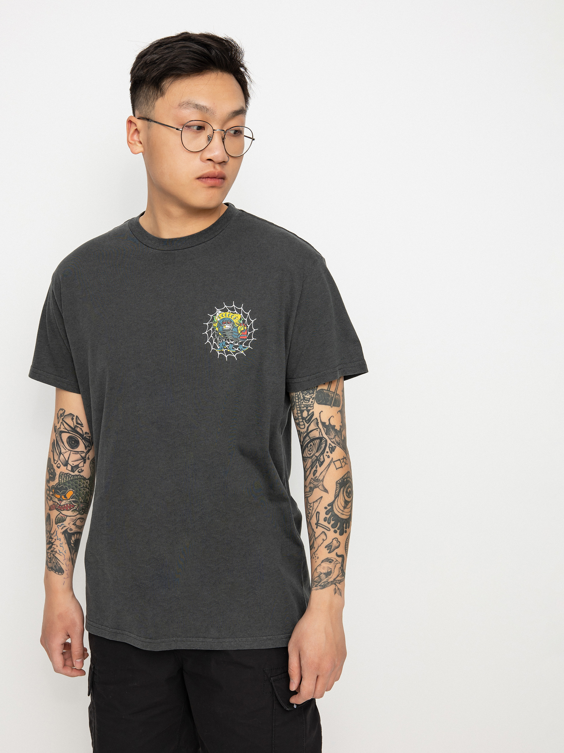 T-shirt Volcom Skate Vitals Provoster (black)