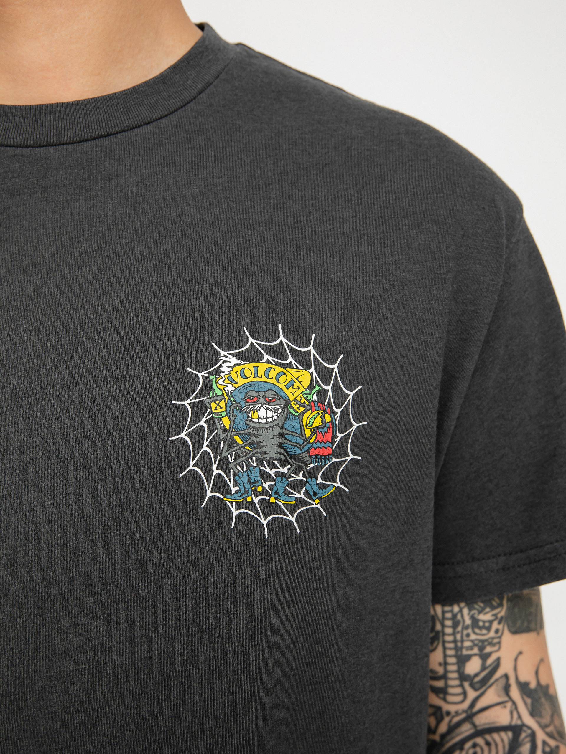 T-shirt Volcom Skate Vitals Provoster (black)