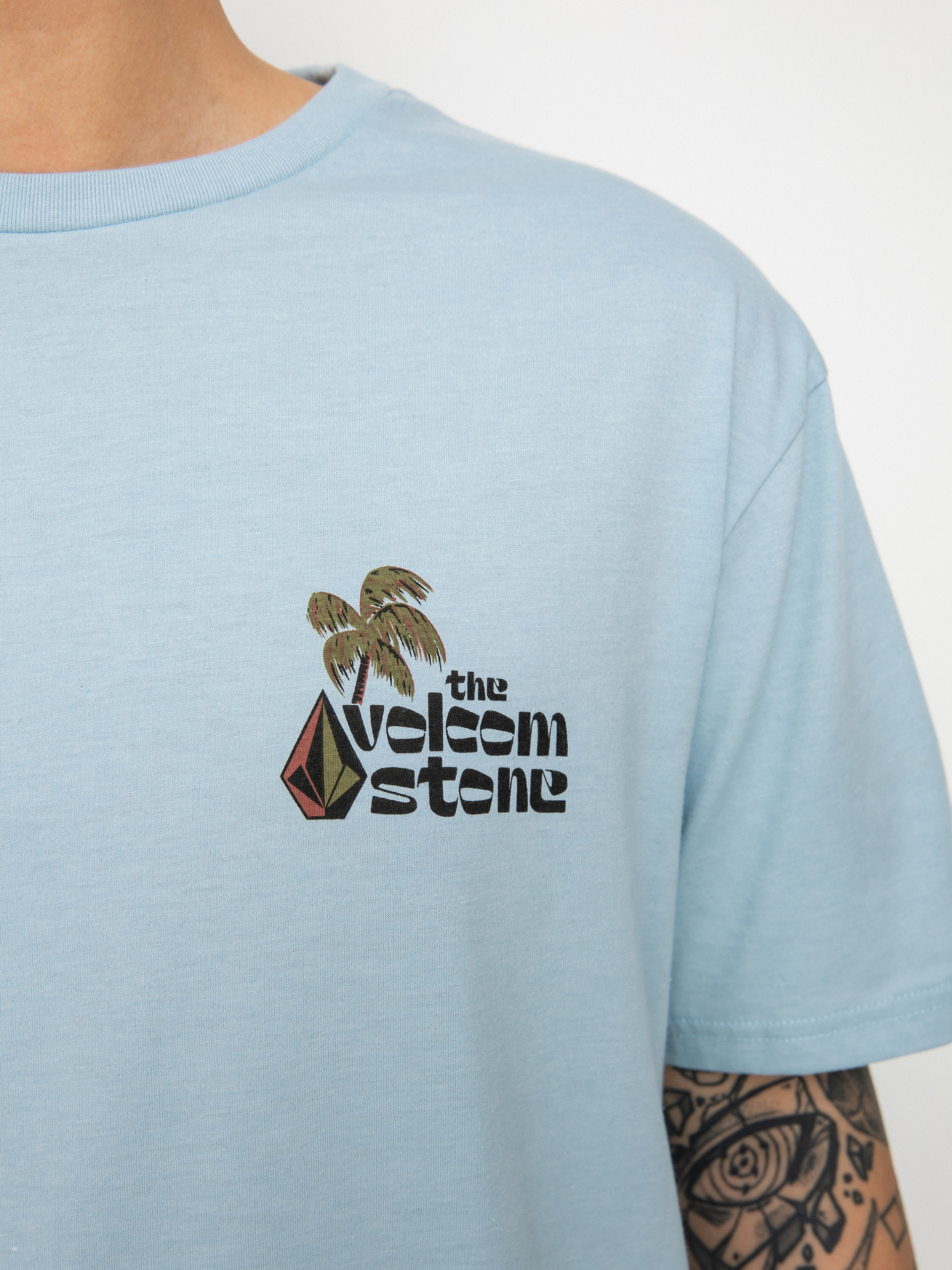 T-shirt Volcom Paradise (cali blue heather)