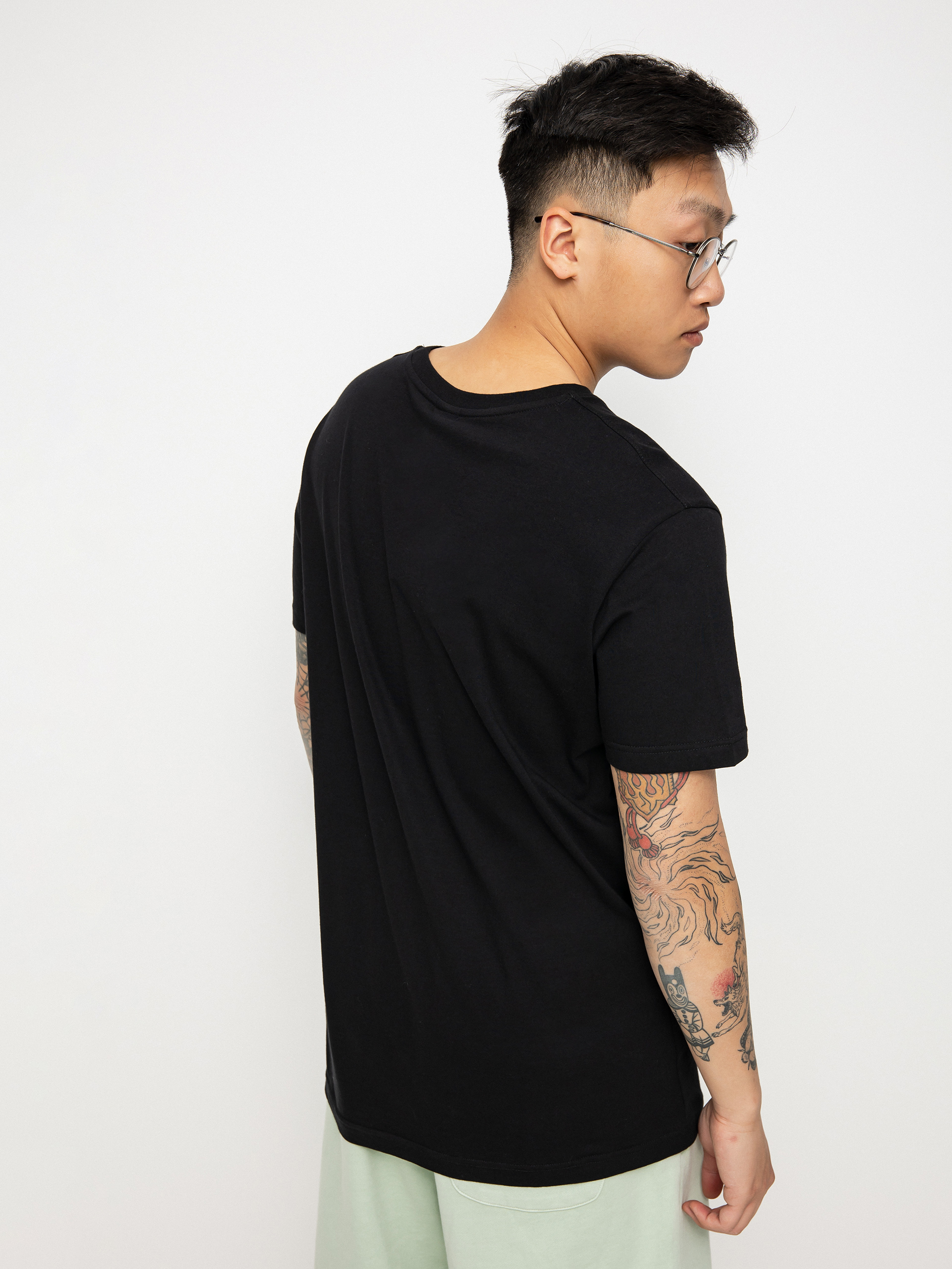 T-shirt Iriedaily Mini Flag Emb 2 (black)