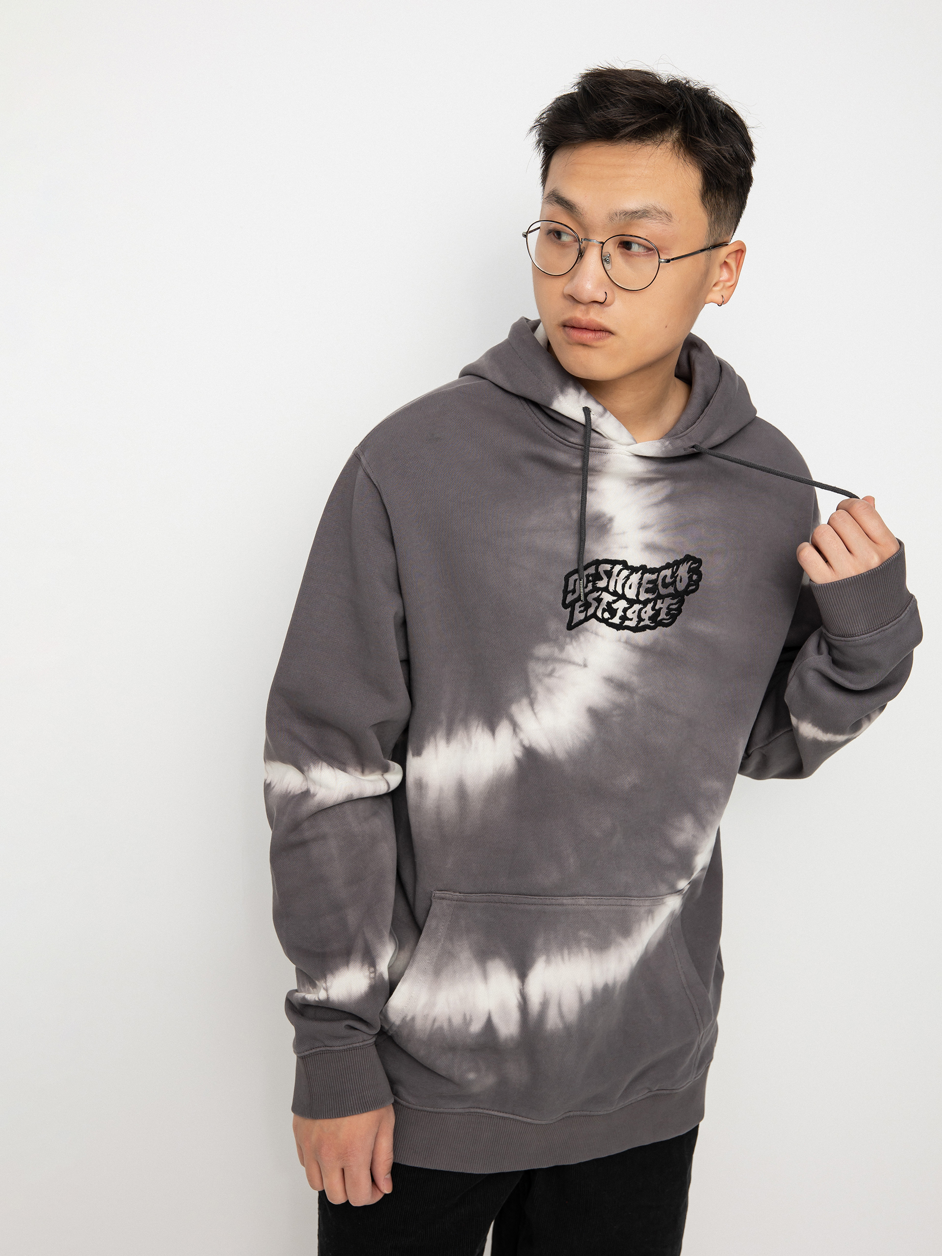 Bluza z kapturem DC Raiser HD (dark shadow tie dye)