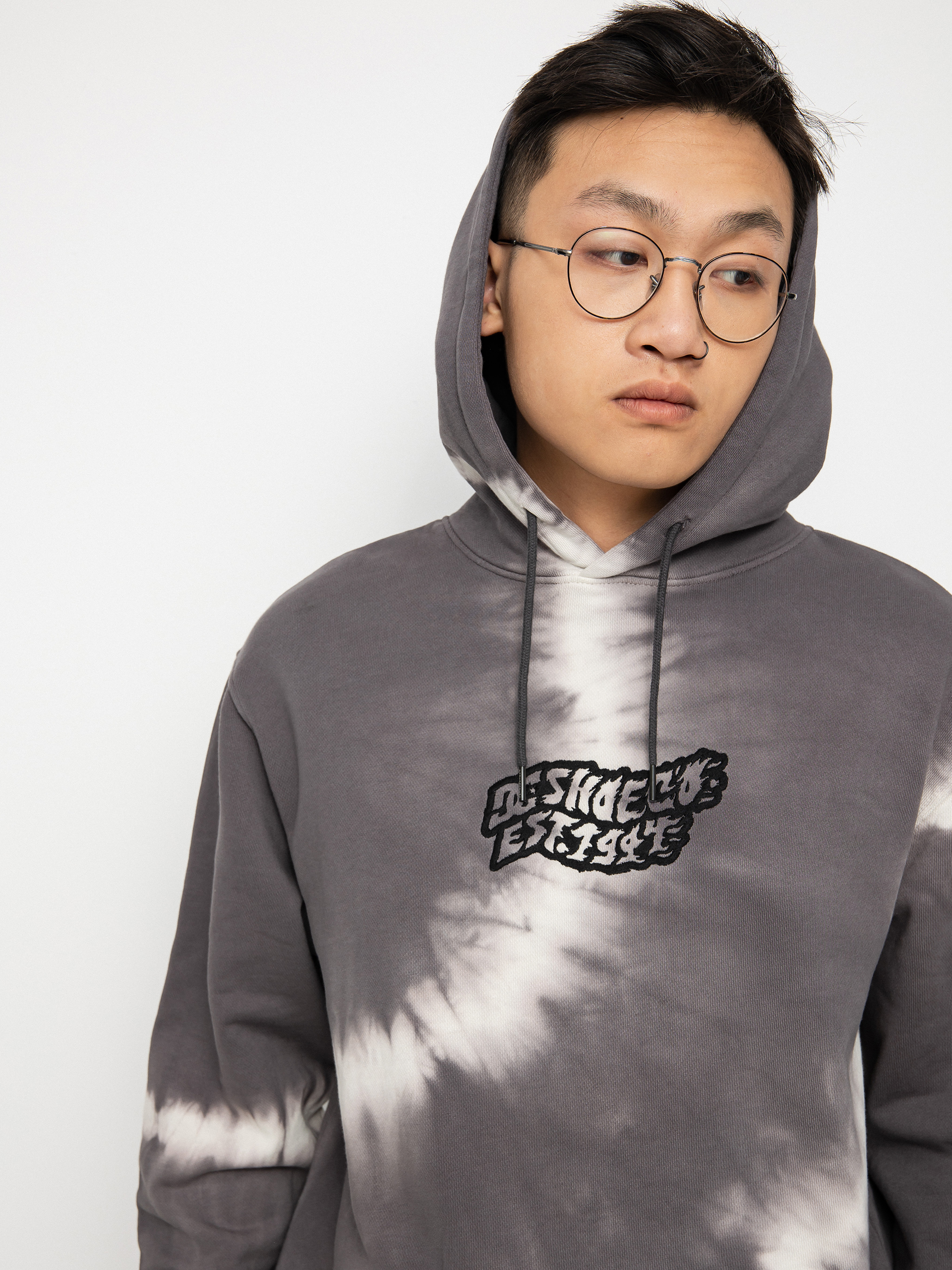 Bluza z kapturem DC Raiser HD (dark shadow tie dye)