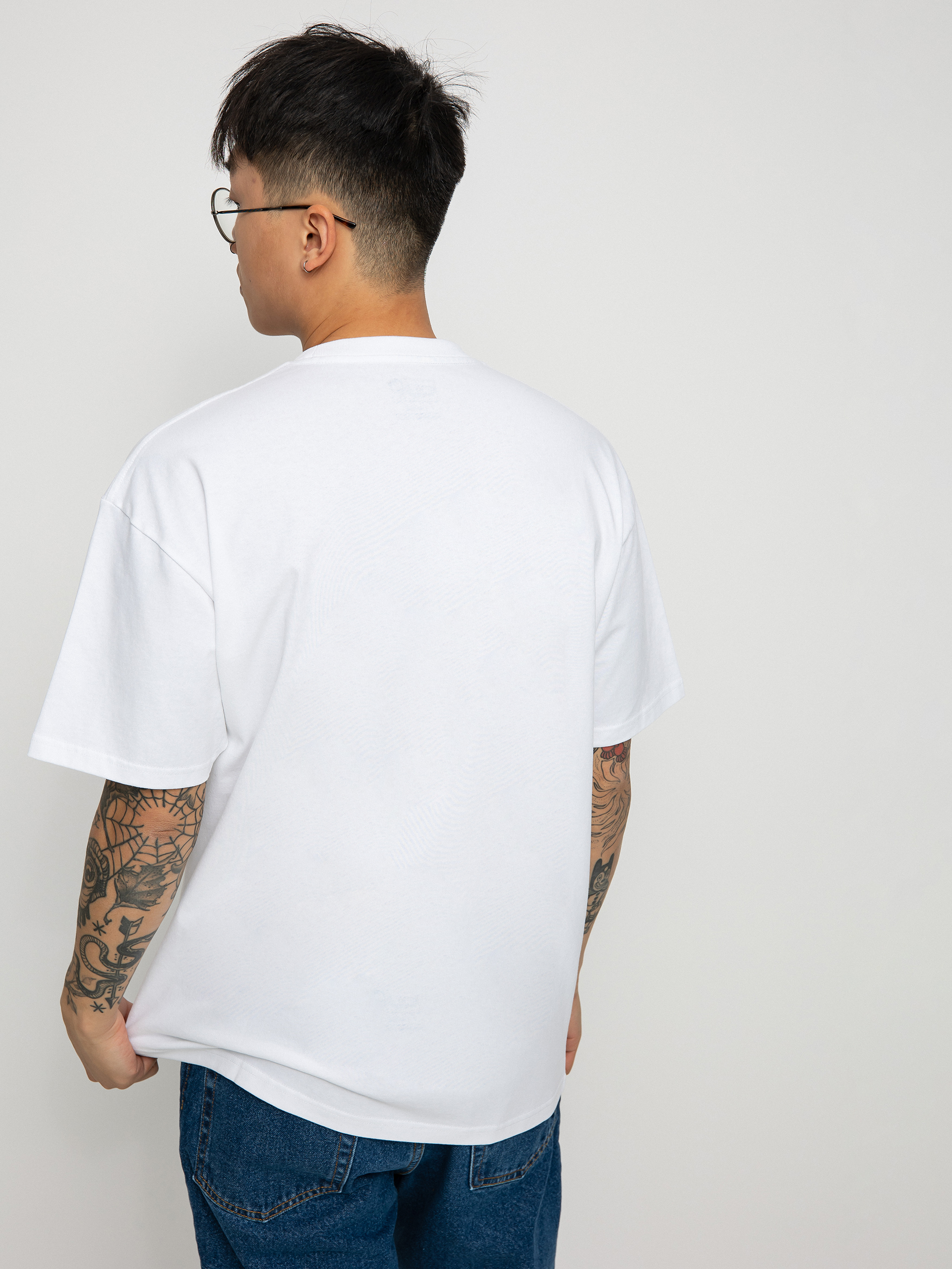 T-shirt Polar Skate Polar Face (white)