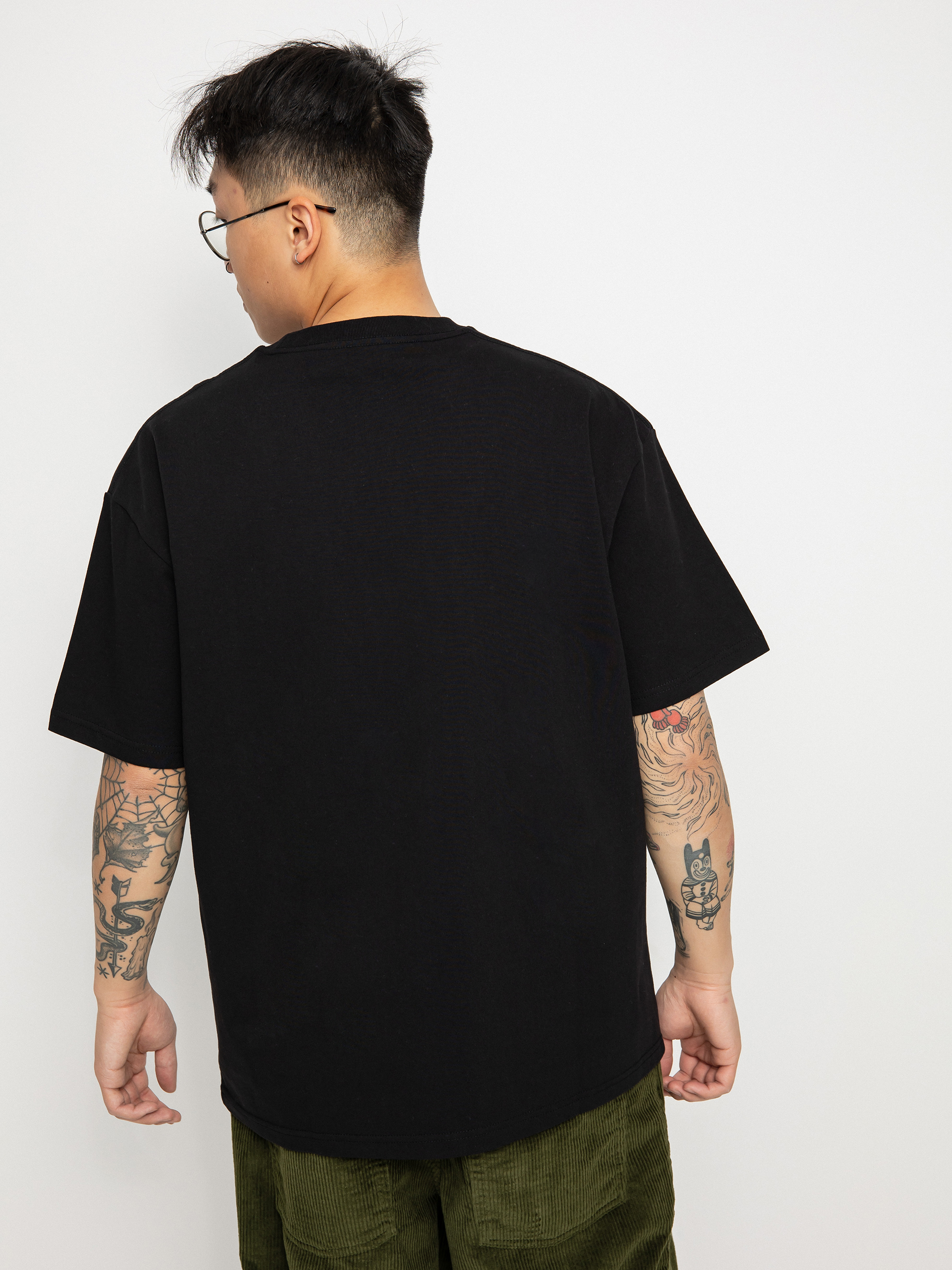 T-shirt Polar Skate Polar Face (black)