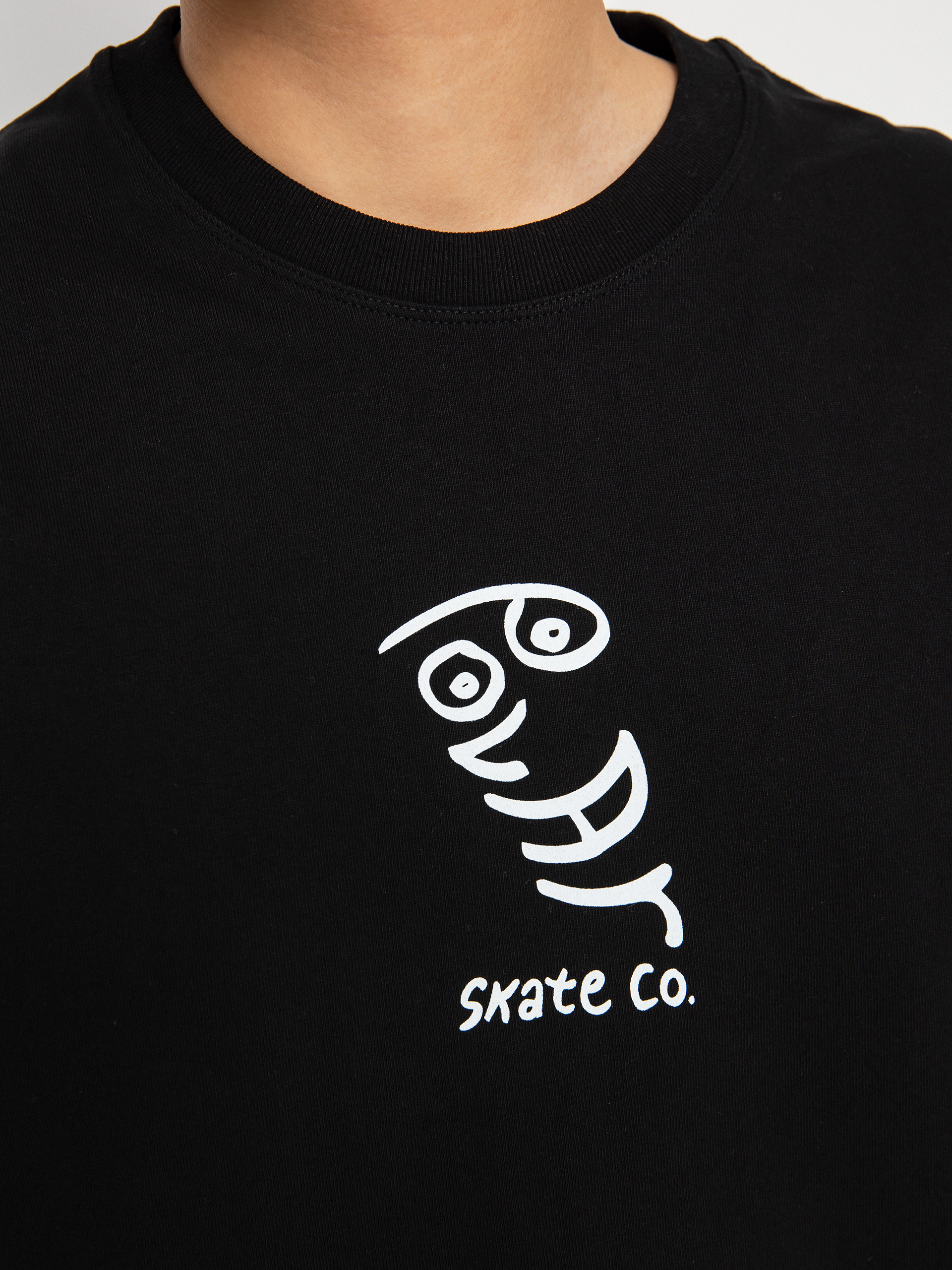 T-shirt Polar Skate Polar Face (black)