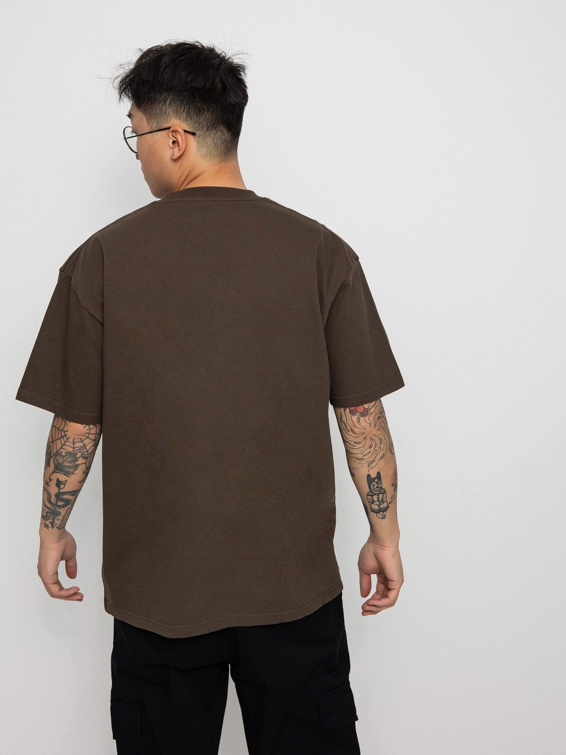 T-shirt Polar Skate Shadow (brown)