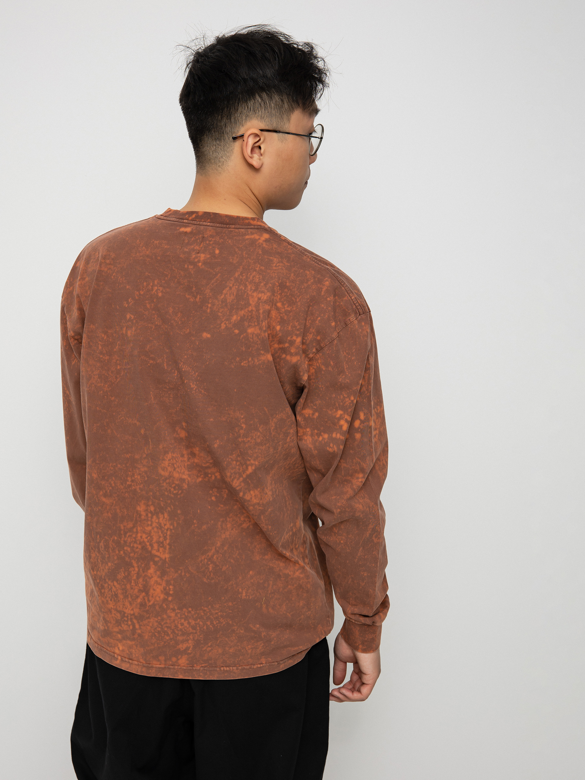 Longsleeve Polar Skate Leaves And Window (rust)