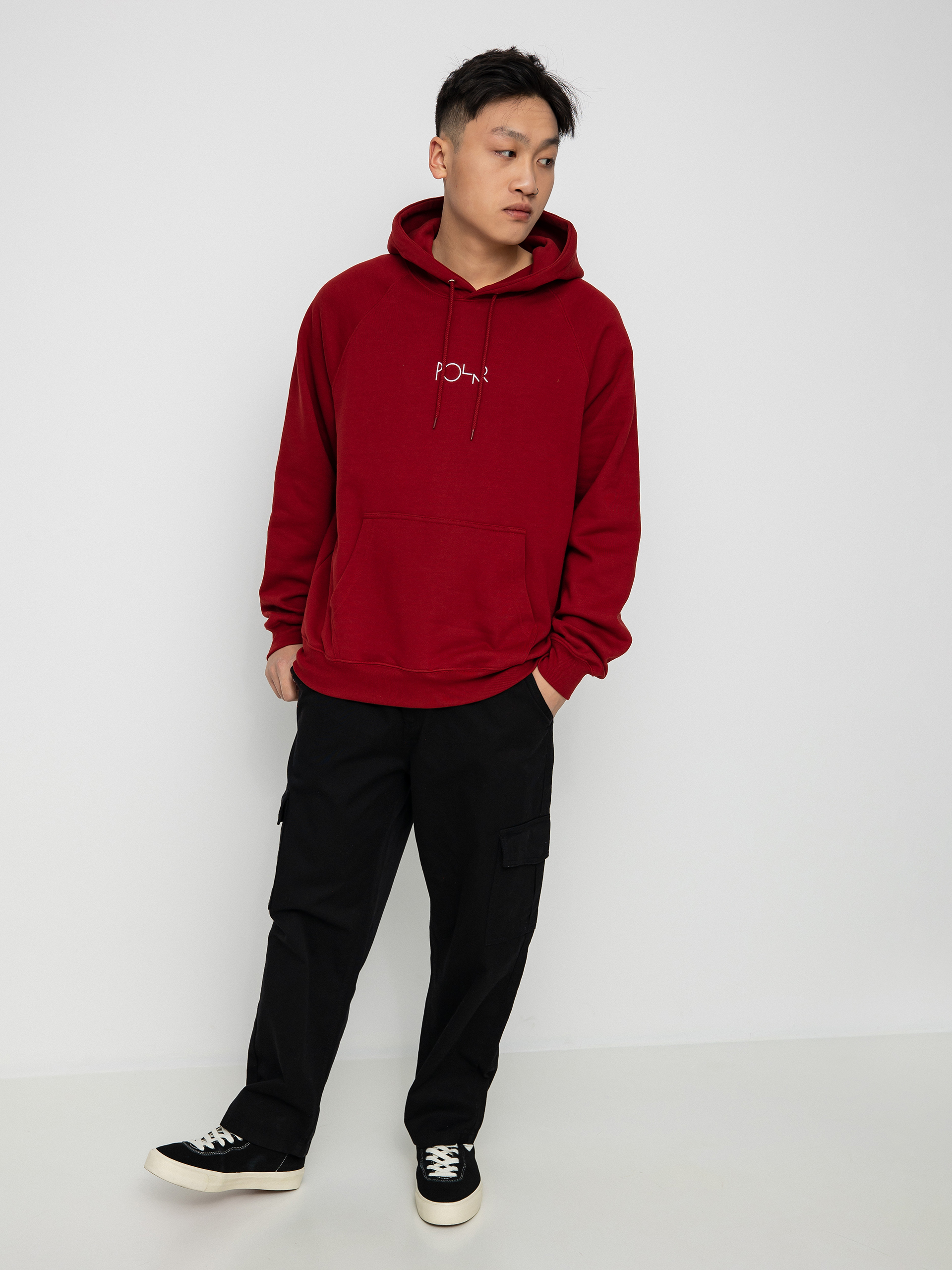 Bluza z kapturem Polar Skate Default HD (rich red)
