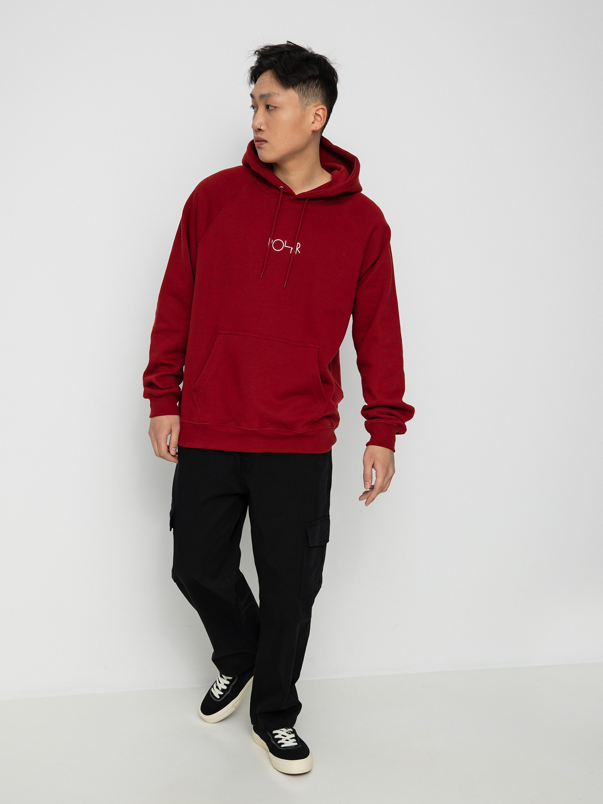 Bluza z kapturem Polar Skate Default HD (rich red)