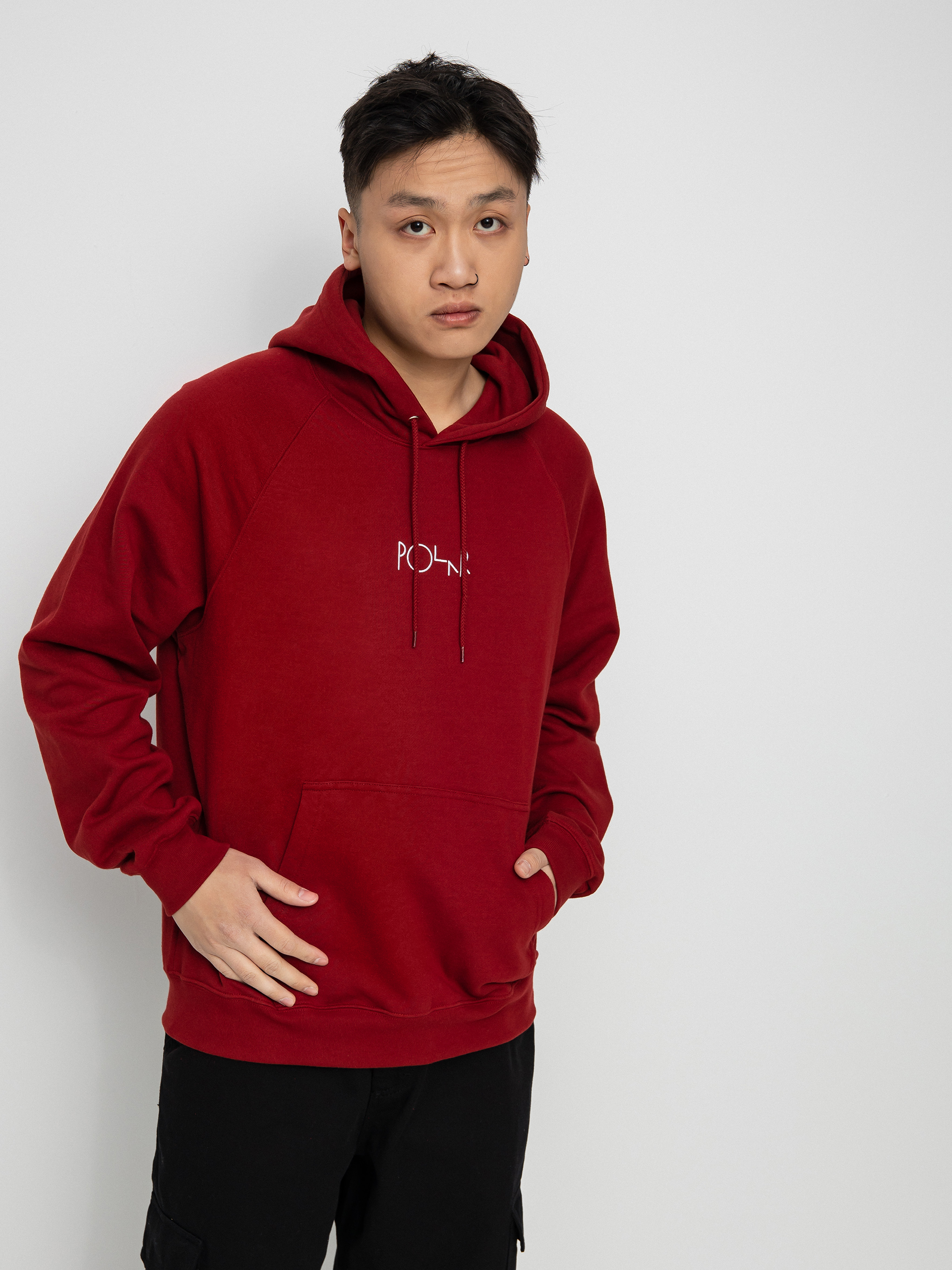 Bluza z kapturem Polar Skate Default HD (rich red)