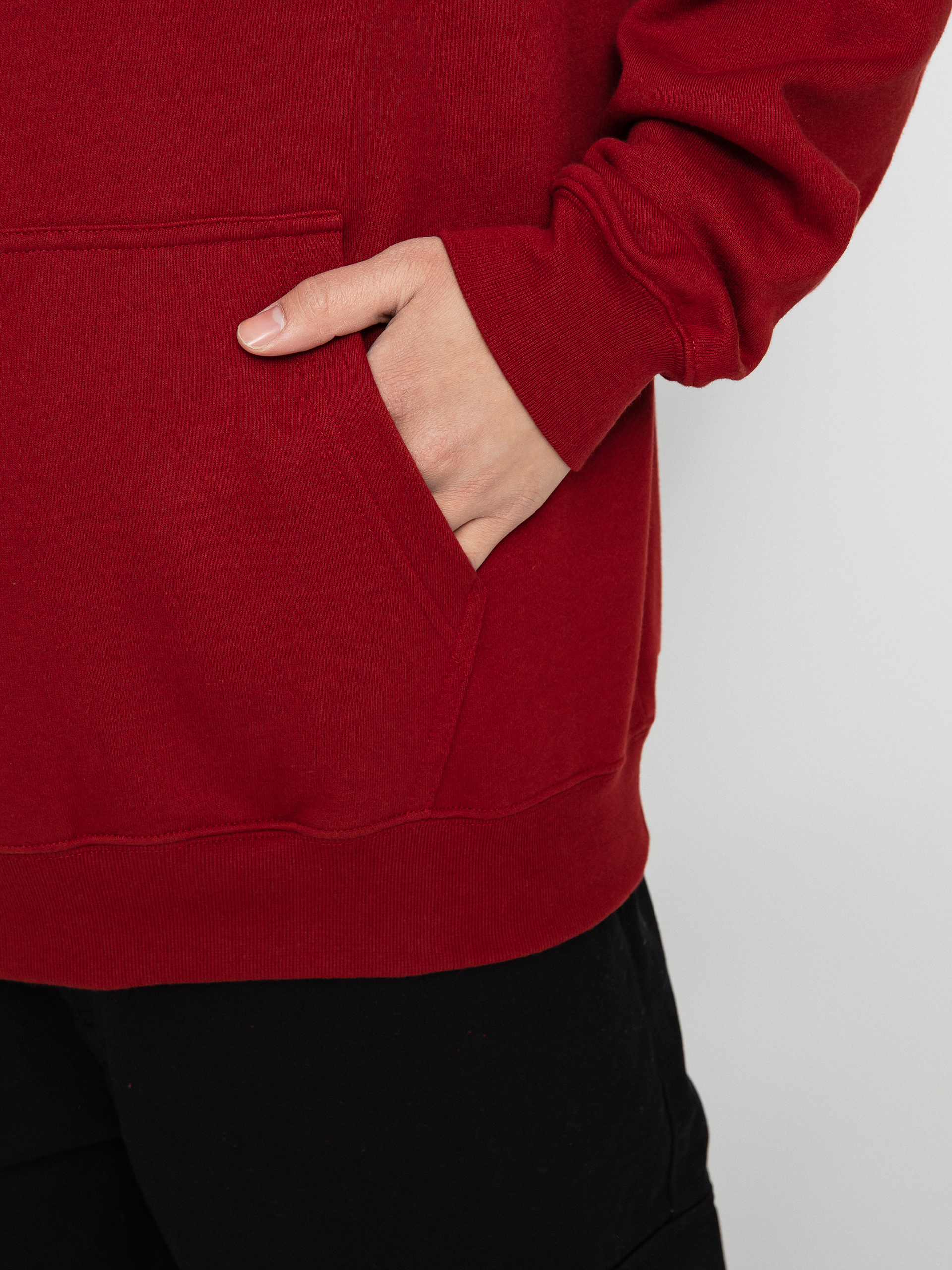 Bluza z kapturem Polar Skate Default HD (rich red)