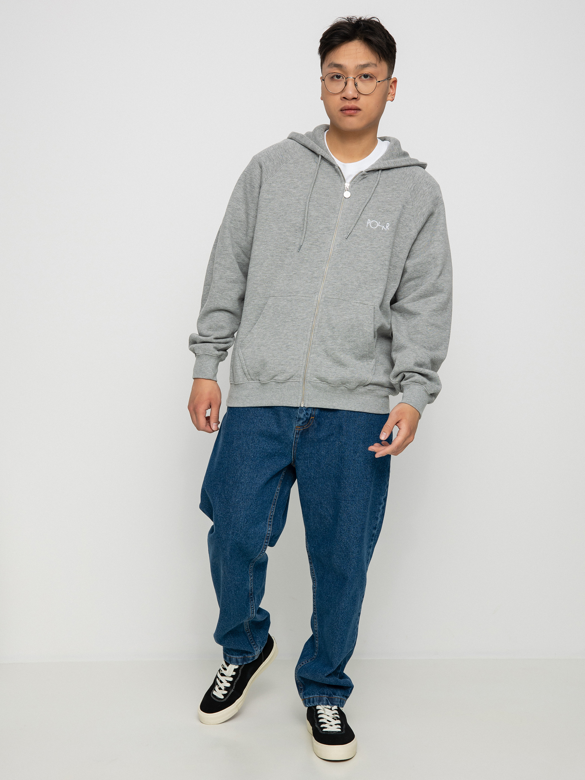 Bluza z kapturem Polar Skate Default ZHD (heather grey)