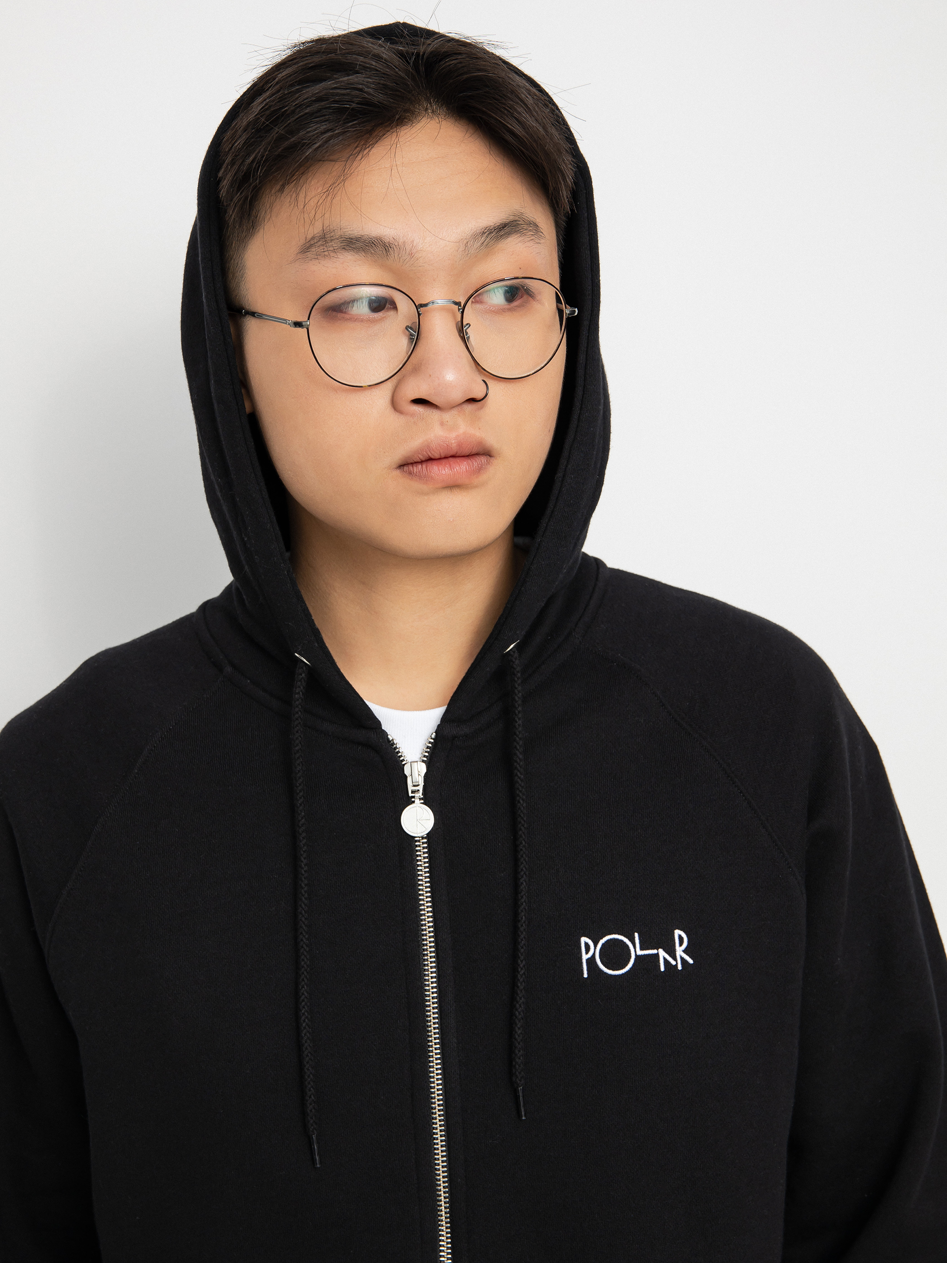 Bluza z kapturem Polar Skate Default ZHD (black)