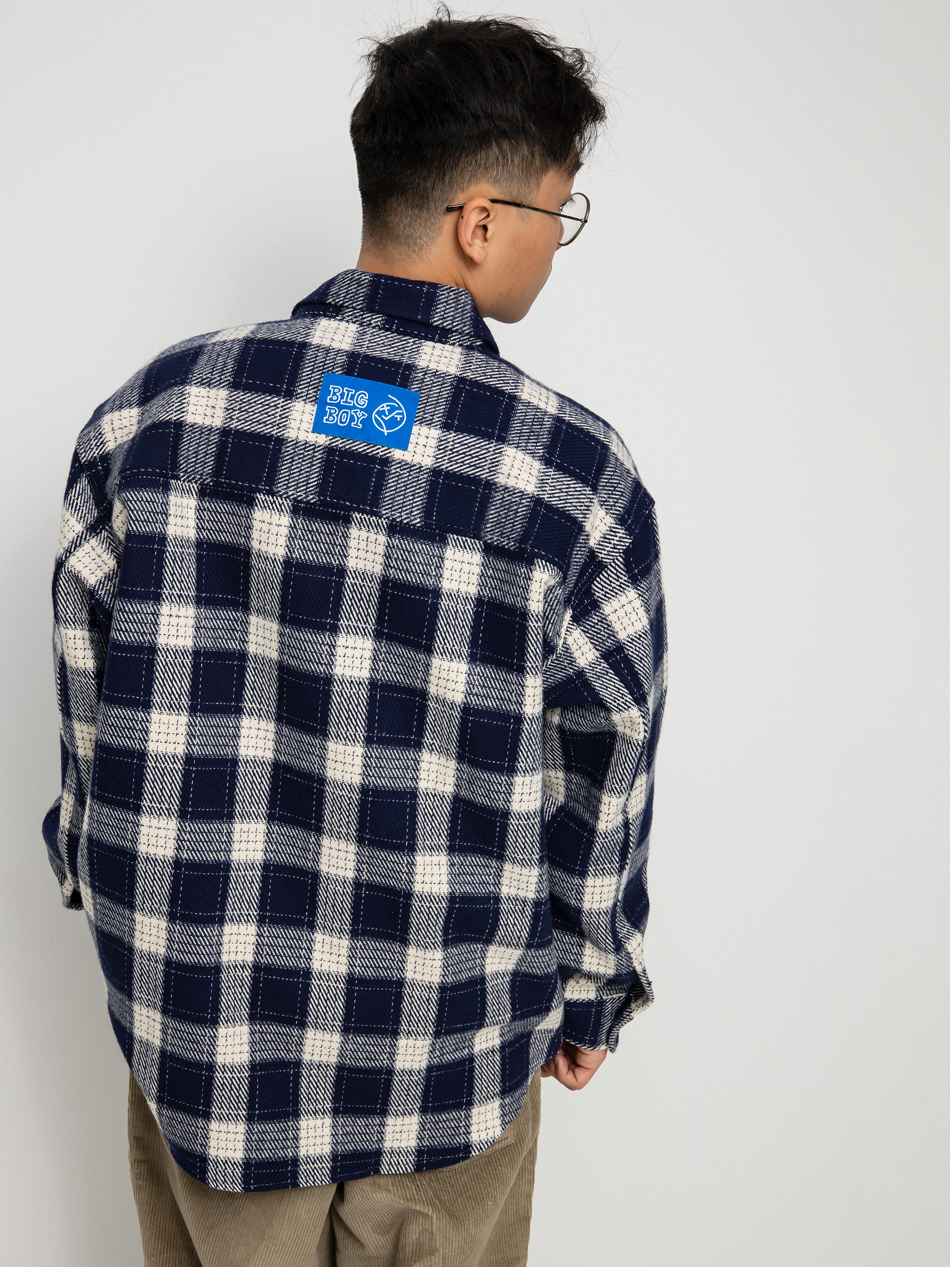 Koszula Polar Skate Big Boy Flannel (rich navy)
