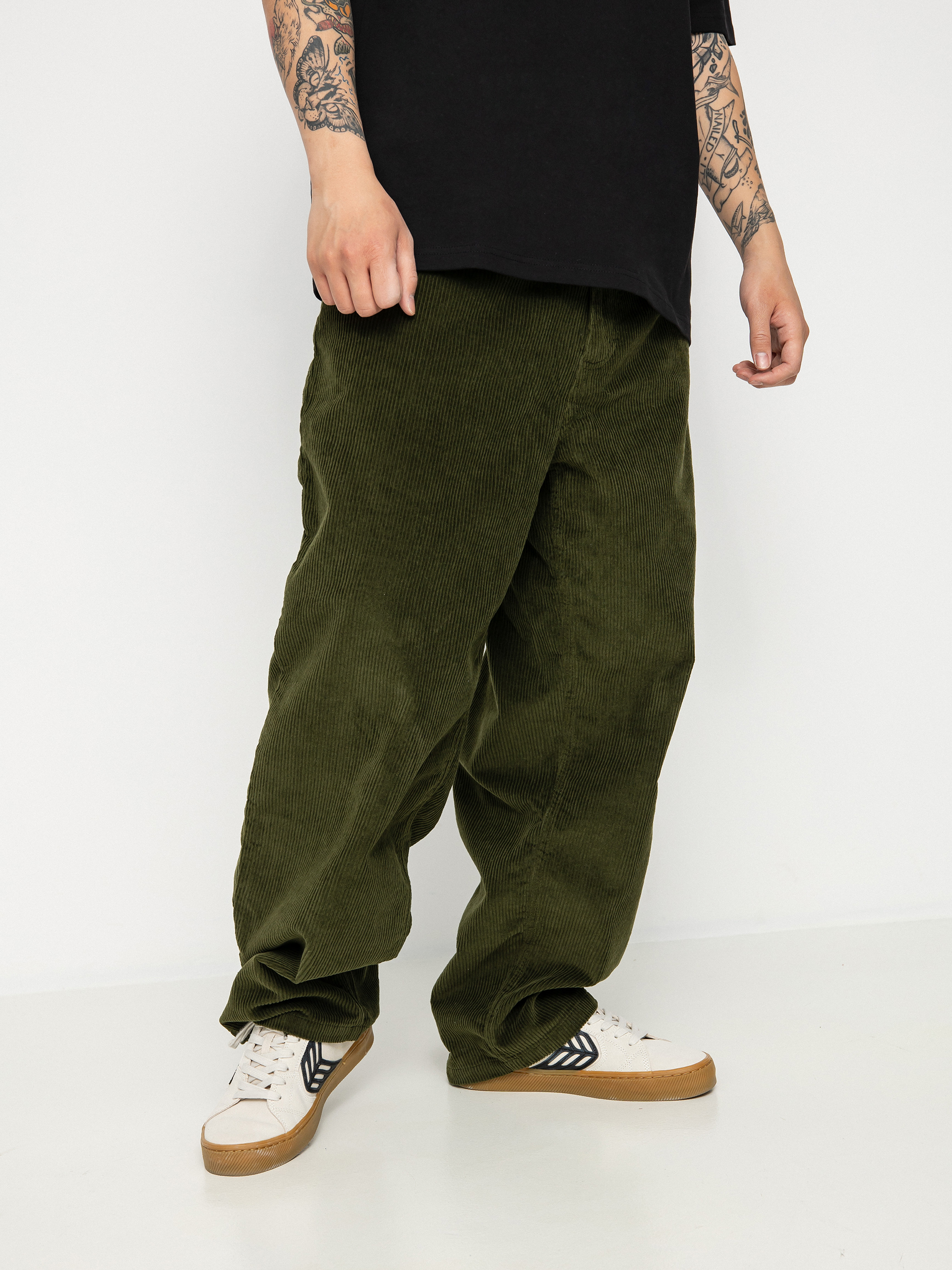 Spodnie Polar Skate Big Boy Cords (dark olive)