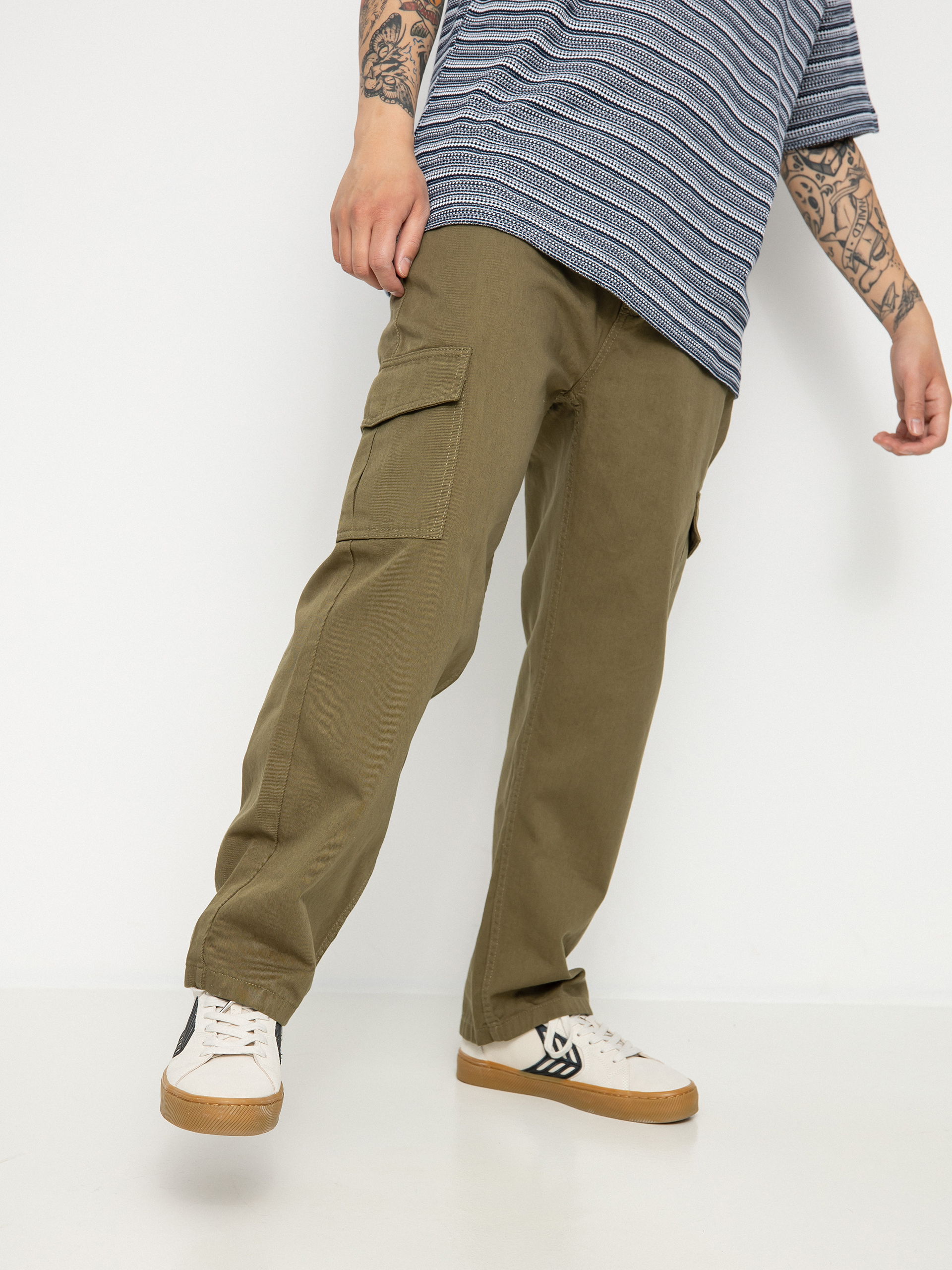 Spodnie Polar Skate 93! Cargo (khaki green)