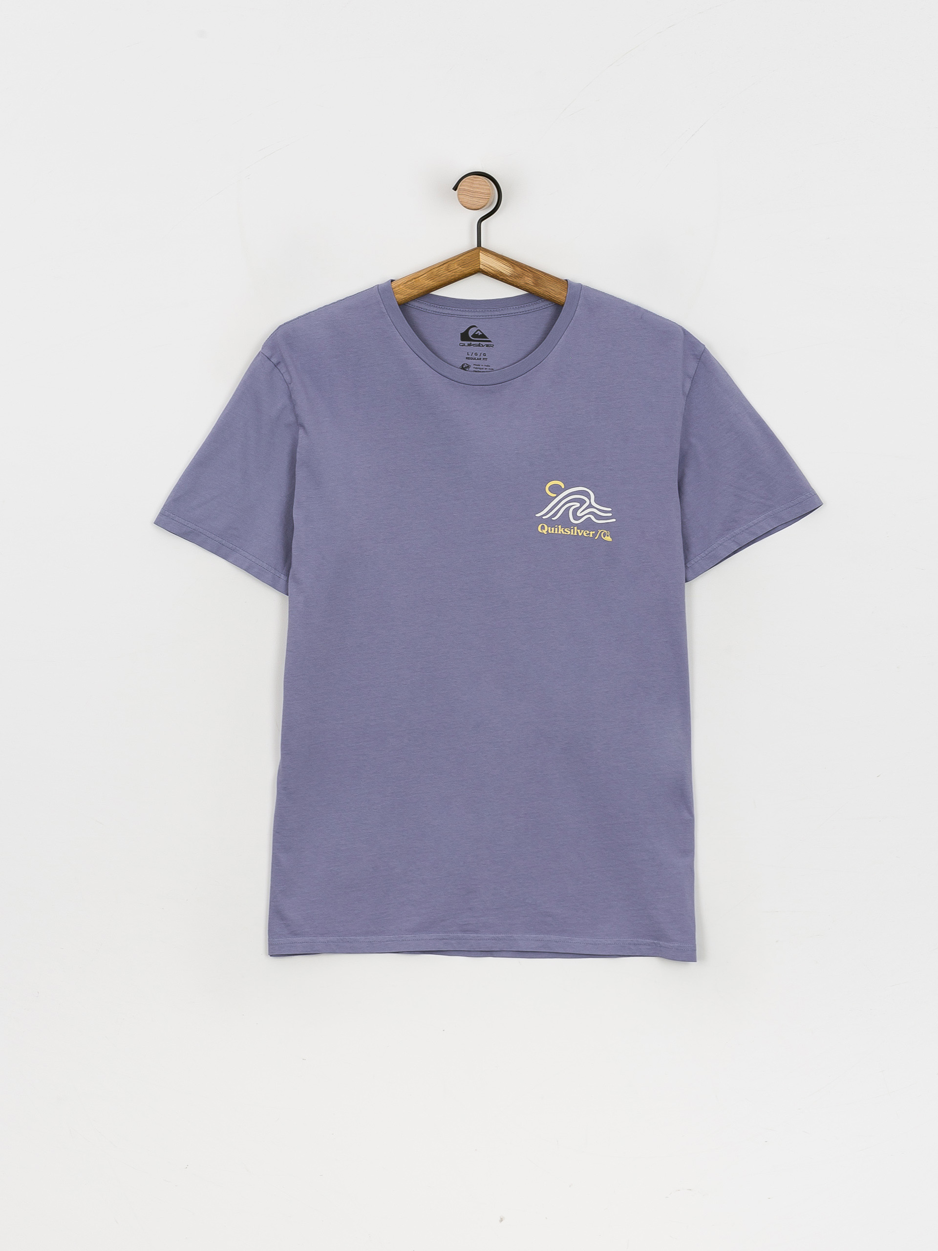 T-shirt Quiksilver Slow Mover (purple impression)