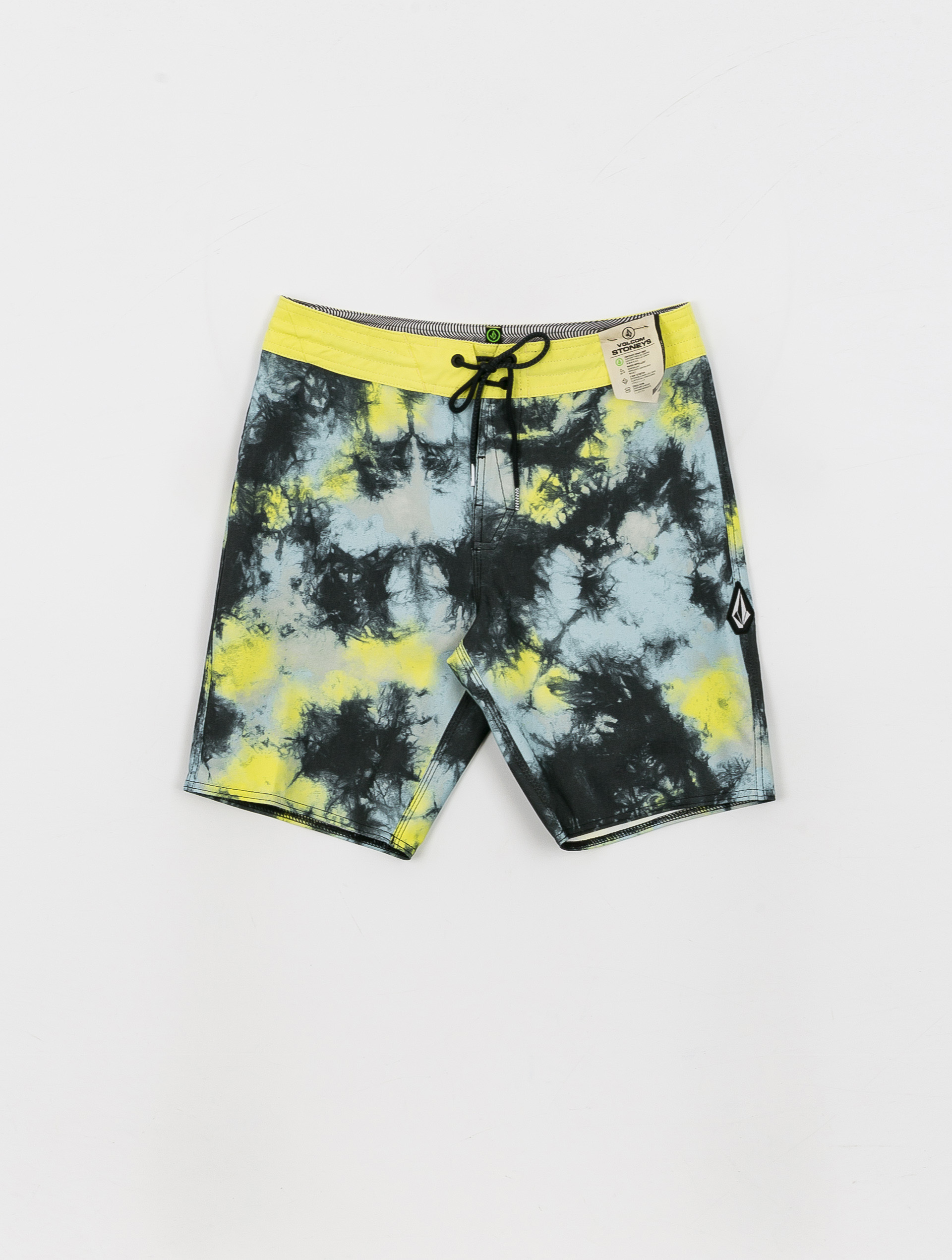 Boardshorty Volcom Saturate Stoney 19 (lime tie dye)