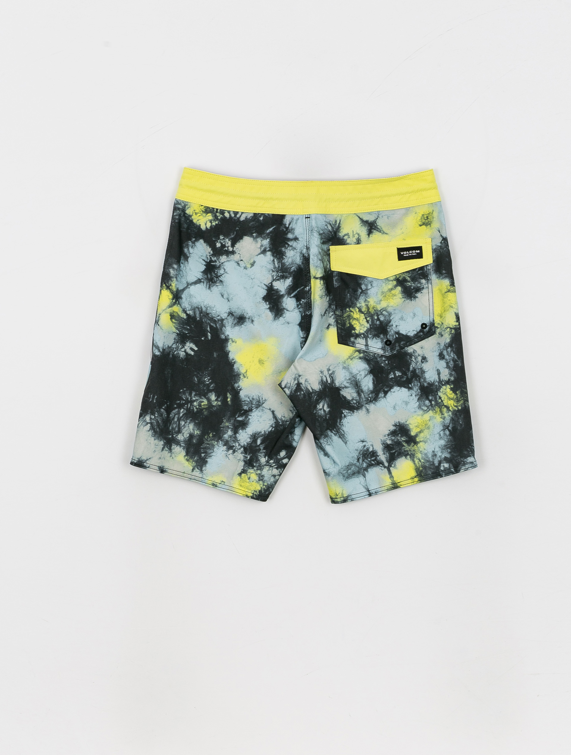 Boardshorty Volcom Saturate Stoney 19 (lime tie dye)
