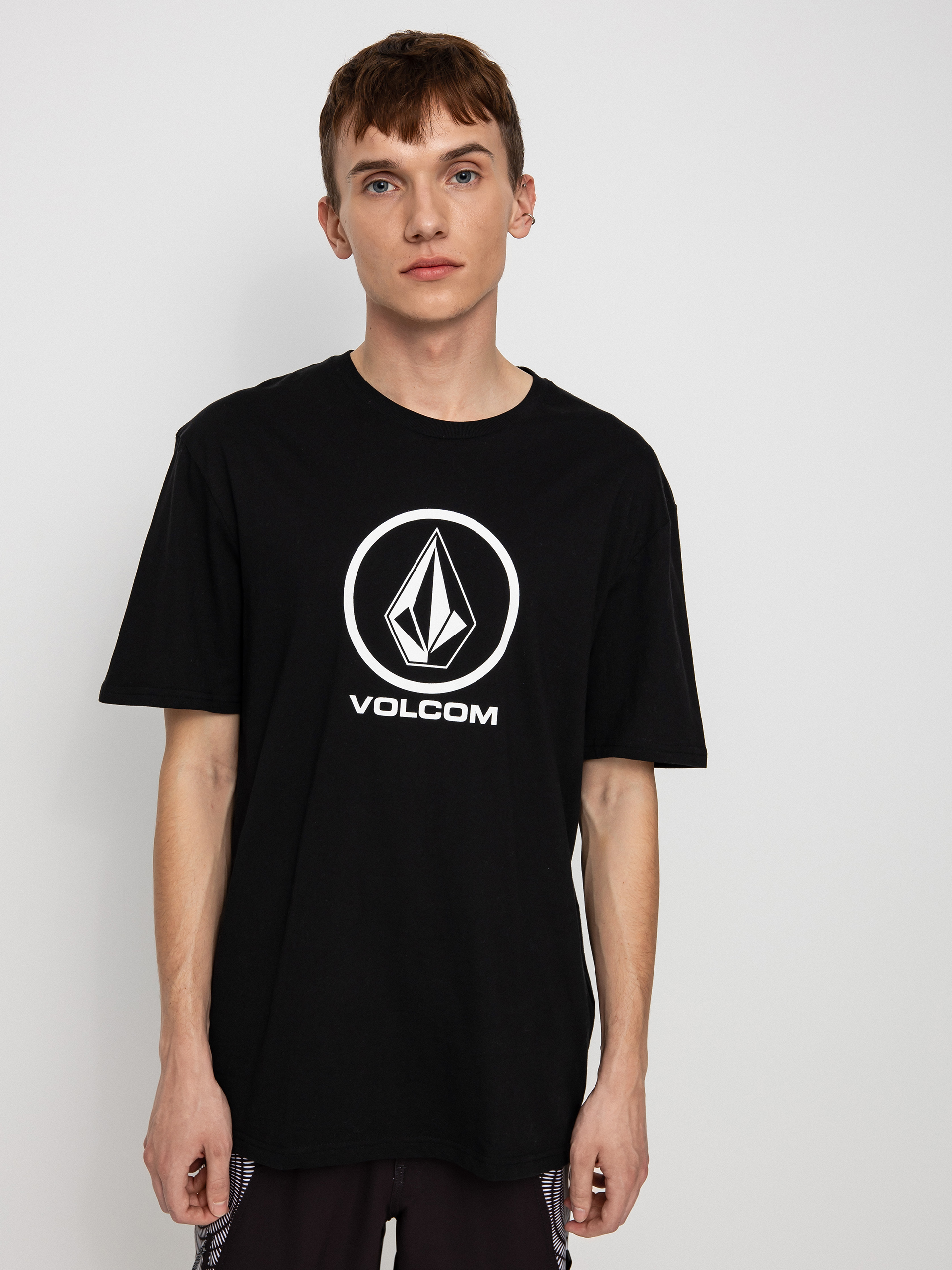 T-shirt Volcom Crisp Stone Bsc (black)