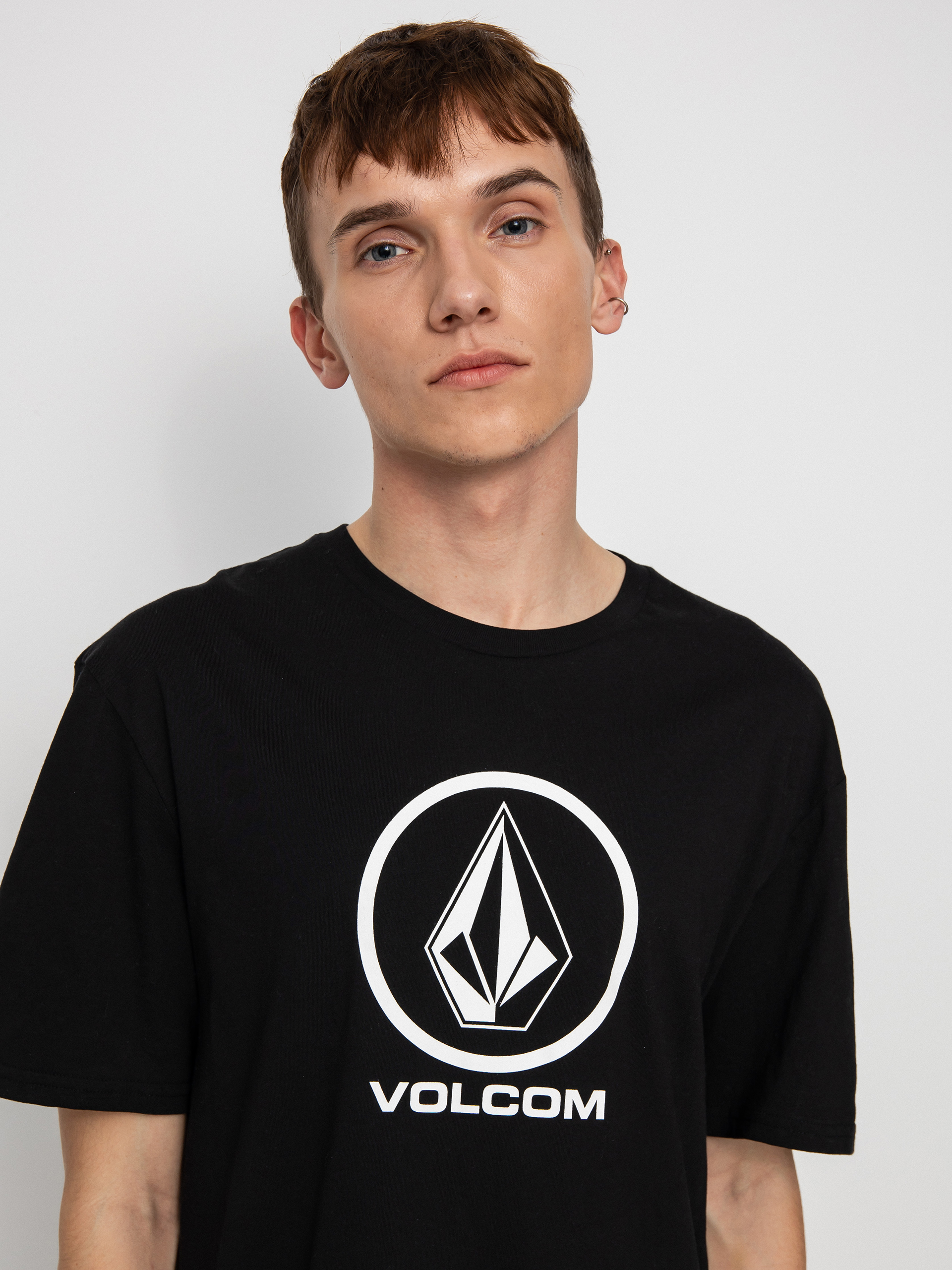 T-shirt Volcom Crisp Stone Bsc (black)