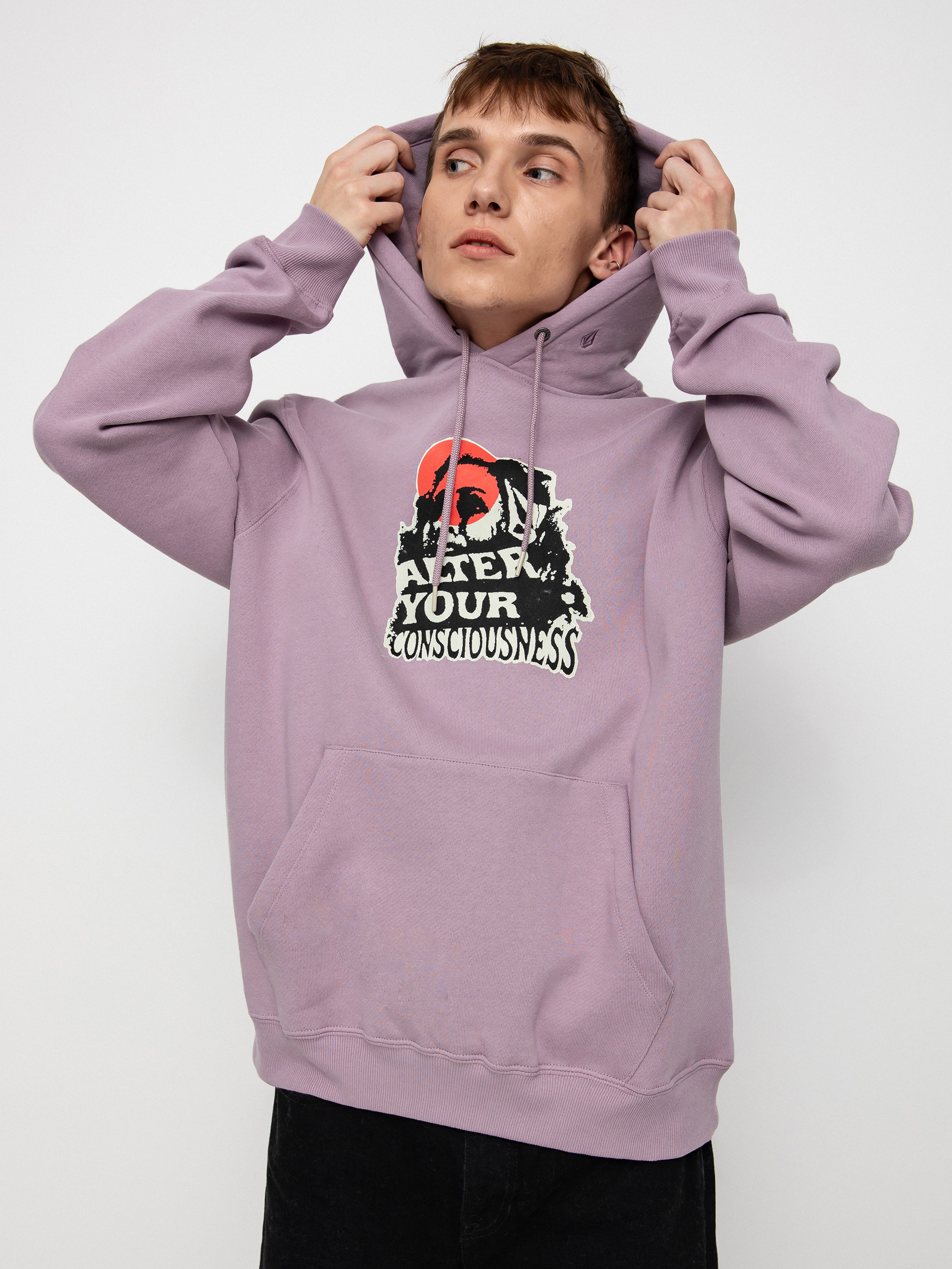 Bluza z kapturem Volcom Shockwave HD (nirvana)