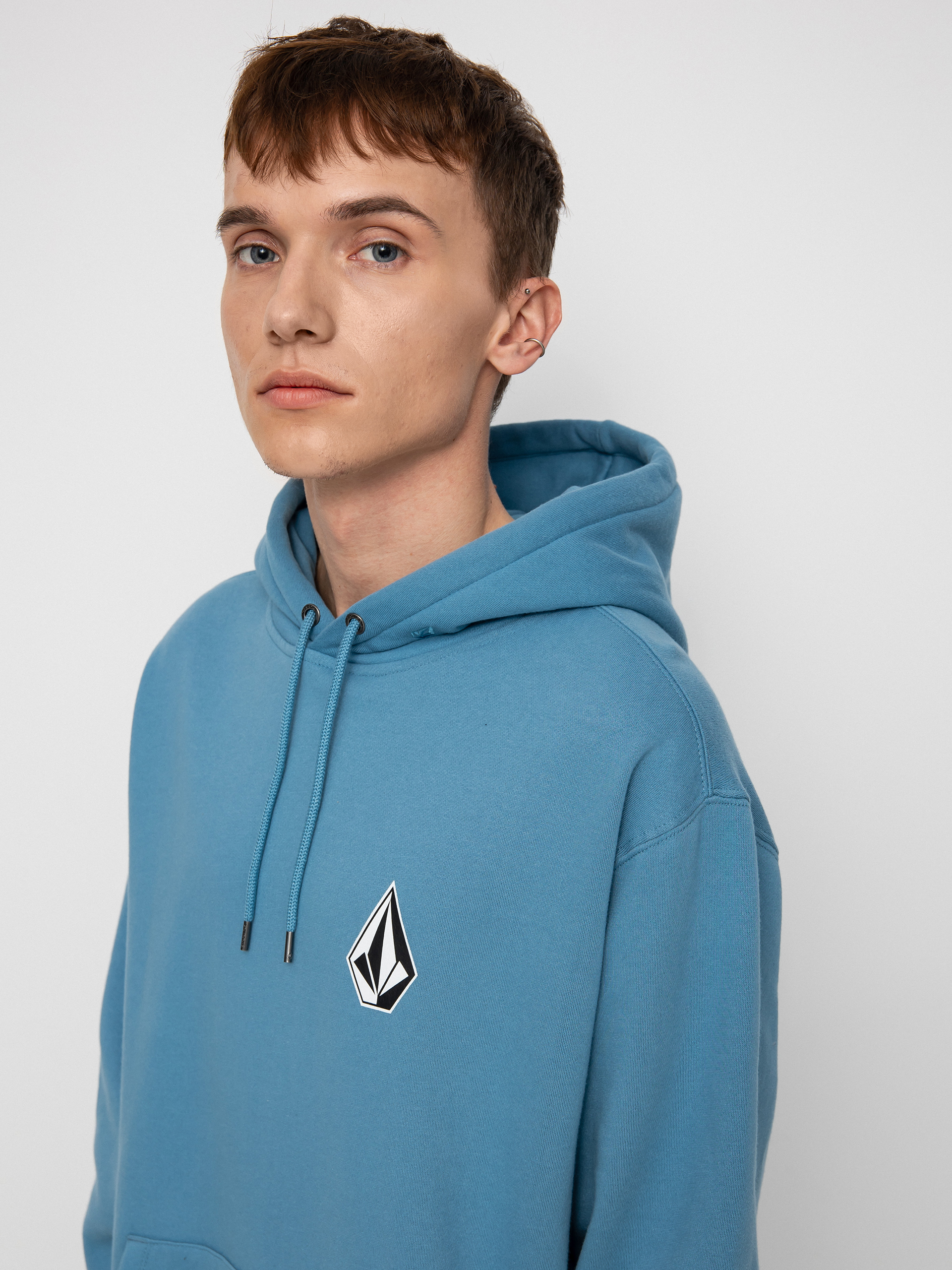 Bluza z kapturem Volcom Iconic Stone HD (niagara)