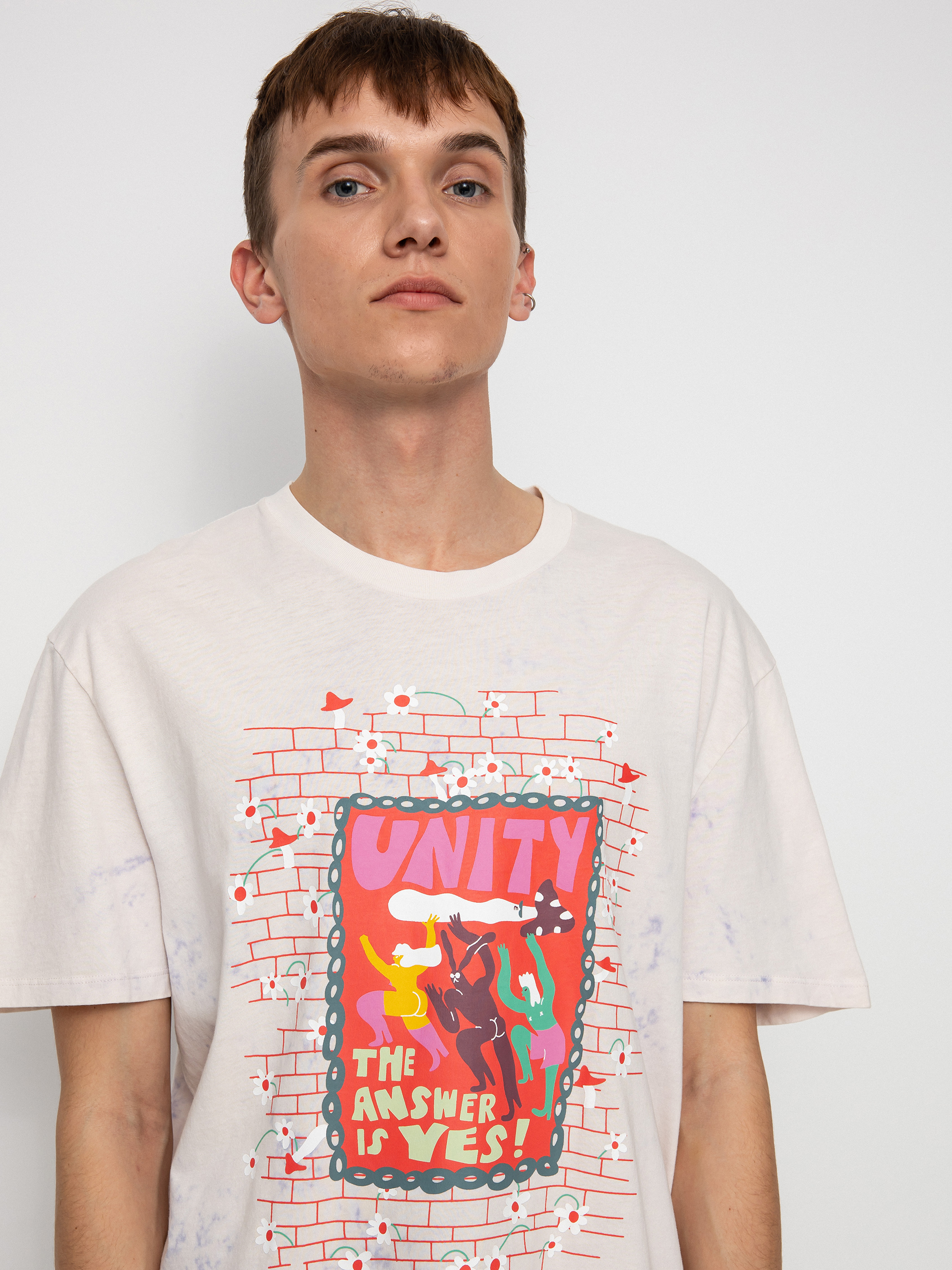 T-shirt Volcom Egle Zvirblyte 2 (angled bleach wash)