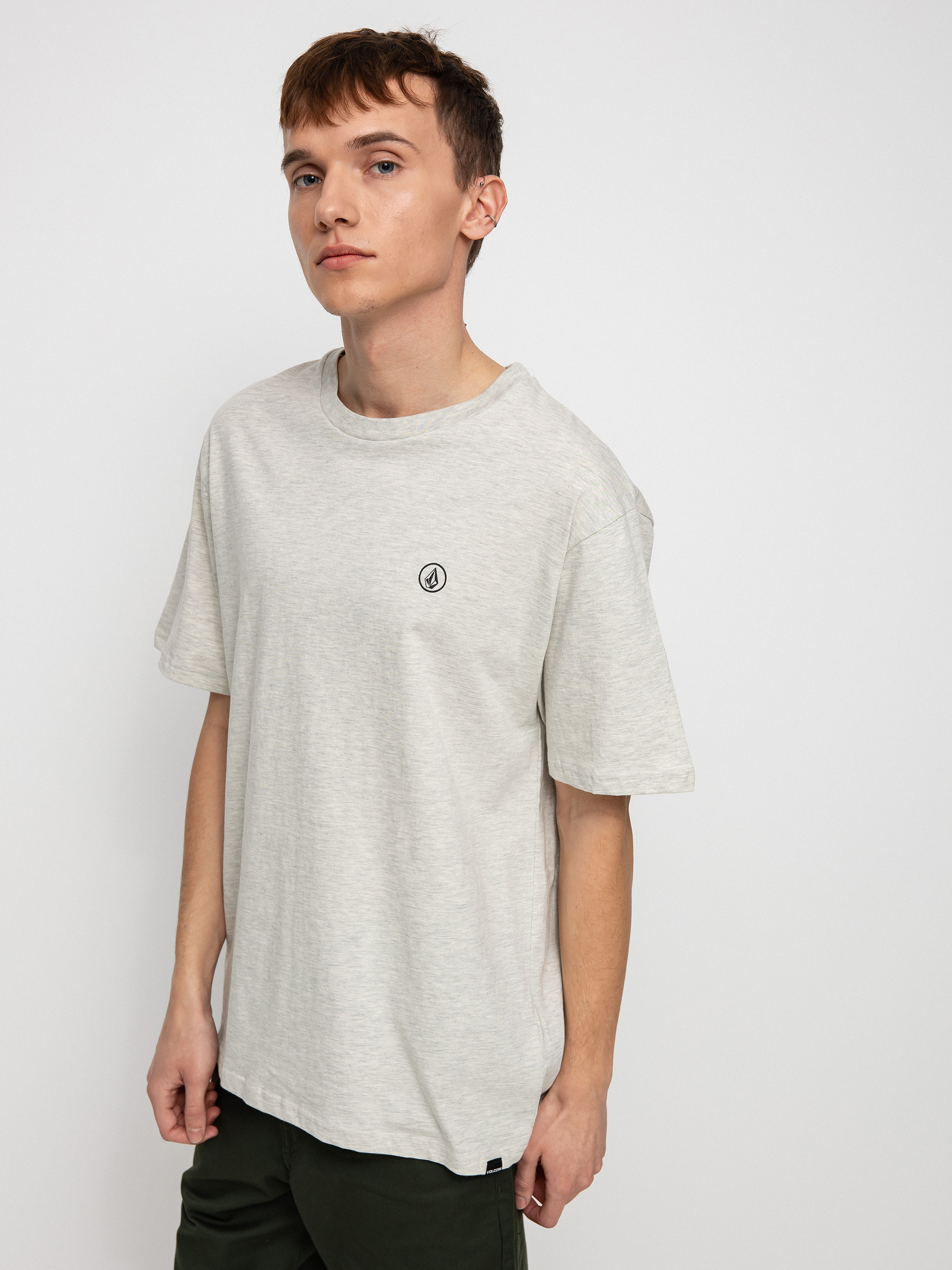T-shirt Volcom Circle Blanks Hth (bone heather)