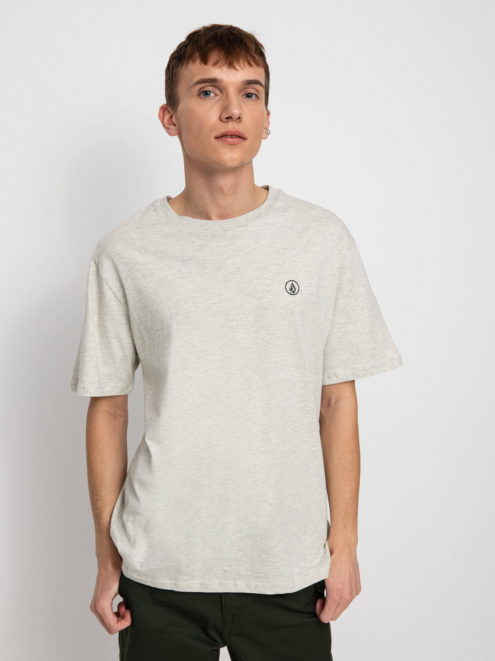 T-shirt Volcom Circle Blanks Hth (bone heather)